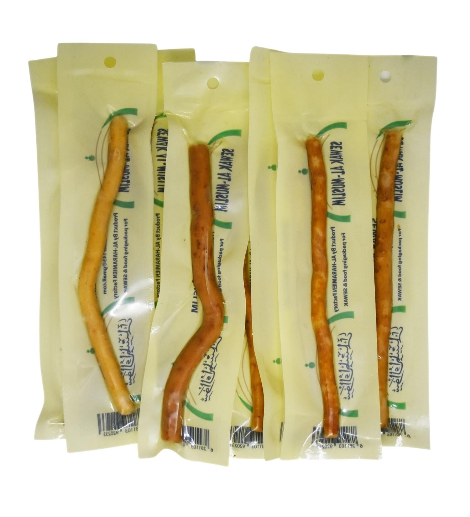 Buy Miswak Sticks - Natural Herbal Toothbrush with Holder (10 Tooth Sticks + 1 Holder) | SEWAK - International Shipping Available - Buy Online on GoSupps.com