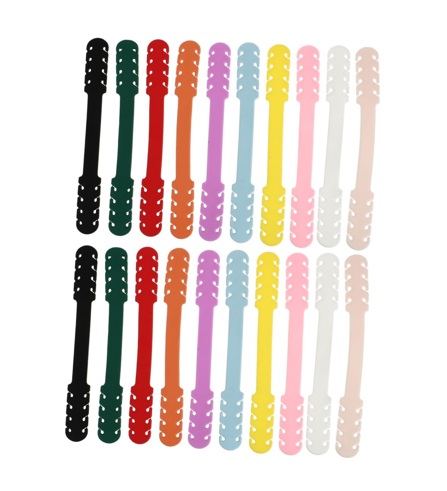Minkissy Mask Extension Buckle - 40 Pack Anti-Strangulation Ear Rope Adjusters for Masks | Adjustable Mask Strap Accessories - Buy Online on GoSupps.com