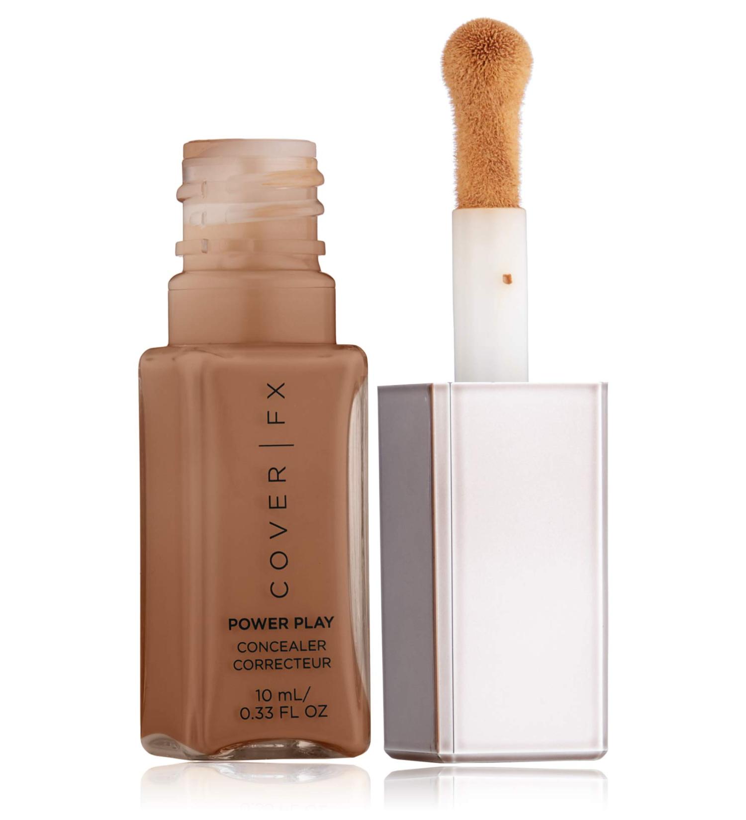 Cover FX Power Play Concealer - P Deep 3, 16-Hour Full Coverage, Crease-Proof & Transfer-Proof Formula with Pollution Defense, 0.33 Fl Oz - Buy Online on GoSupps.com