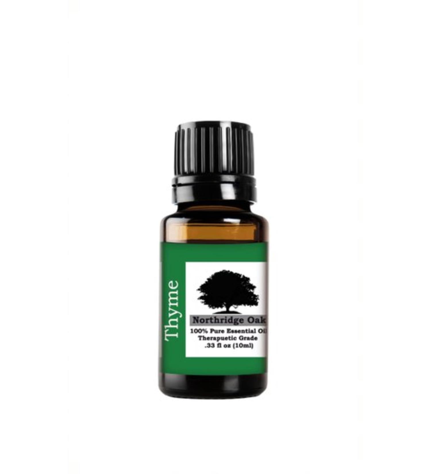 Northridge Oak 100% Pure Undiluted Thyme Essential Oil - Therapeutic Grade Thymus zygis Oil for Aromatherapy - Buy Online on GoSupps.com