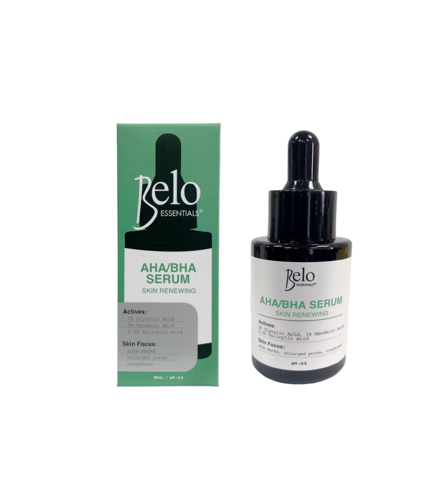 Generic Belo Essentials AHA/BHA Skin Renewing Serum 30ml 1 Fl Oz (Pack of 1)