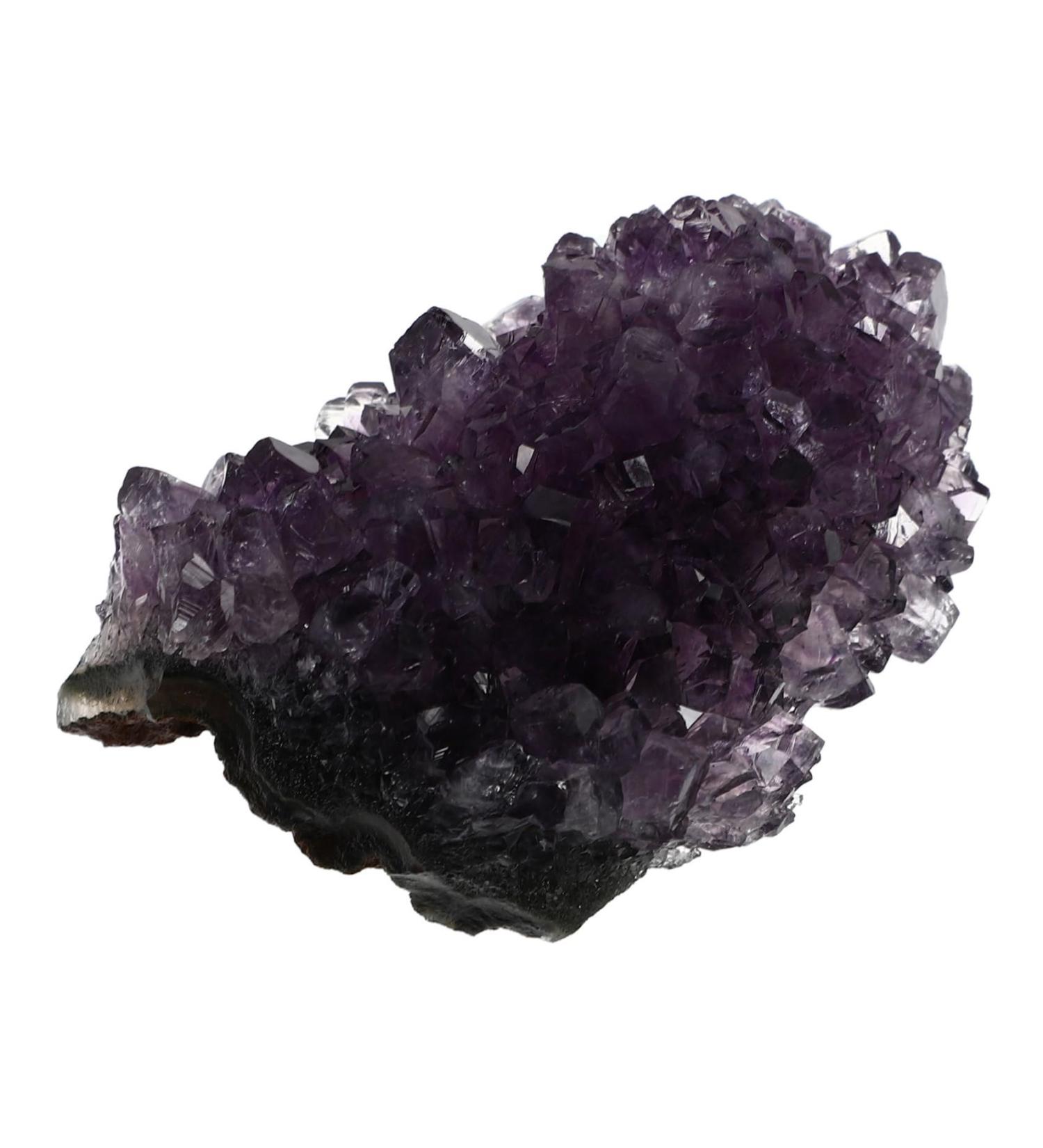 Abaodam 1pc Amethyst Rough Yoga Decor Crystal Cluster Natural Amethyst Cluster Decor Wand Desktop - Buy Online on GoSupps.com