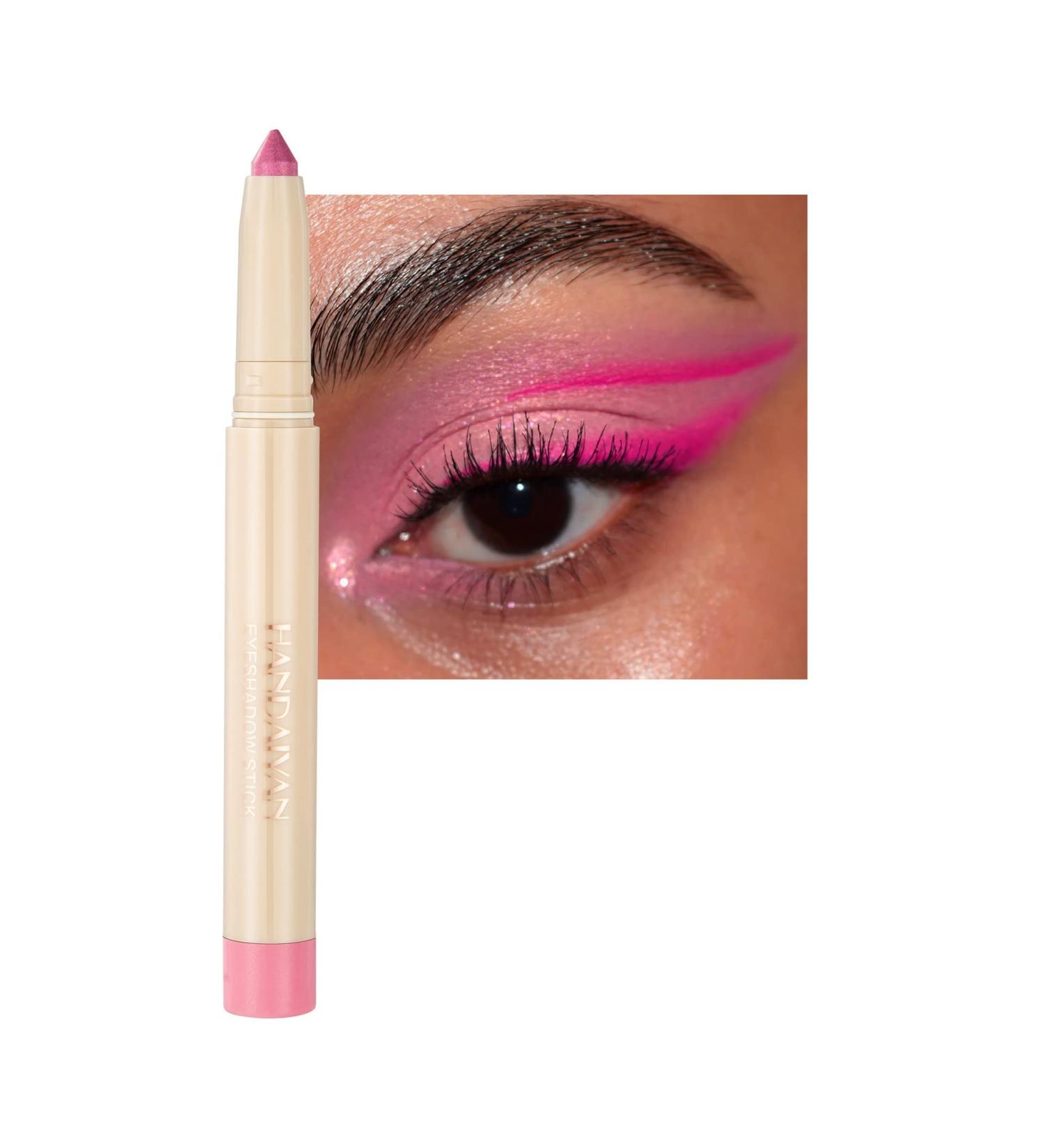 PICKX Cream Eyeshadow Stick Waterproof and color lasting eye shadow color-rich eyeshadow matte & pearlescent eyeshadow Fine-nib eyeshadow for detailed lines delicate and compact suitable for gift (04#) - Buy Online on GoSupps.com