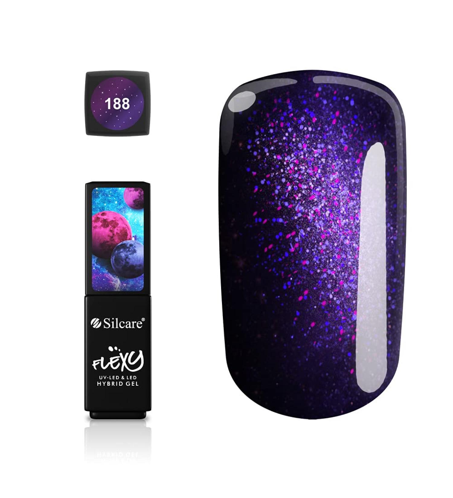 188 Silcare Soak Off Hybrid UV LED Flexy Gel - Premium Manicure Nails 4.5g - International Shipping Available - Buy Online on GoSupps.com