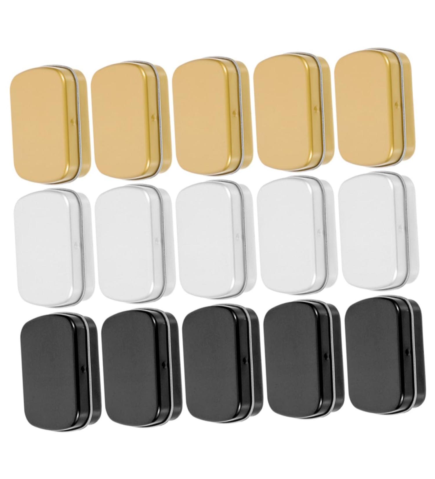 MUSISALY 15pcs Mini Tin Box Iron Candy Cans Small Iron Can Small Tins with Lids Small Tin Case Small Objects Organizer Iron Jar Wedding Candy Tins Iron Containers Iron Organizer Cream Case - Buy Online on GoSupps.com