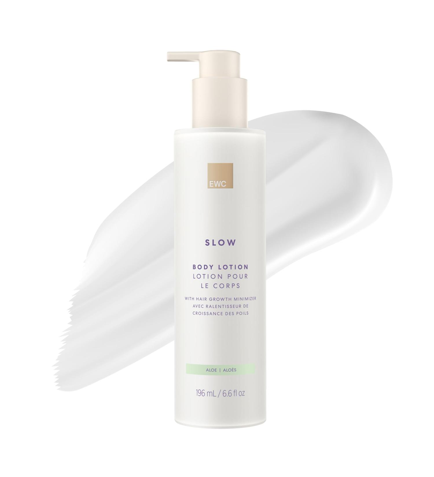 Buy European Wax Center Slow Hair Growth Aloe Body Lotion - Lightweight Hydrating Moisturizer with Vitamin E & Aloe Vera for Dry Skin - 6.6oz - Buy Online on GoSupps.com