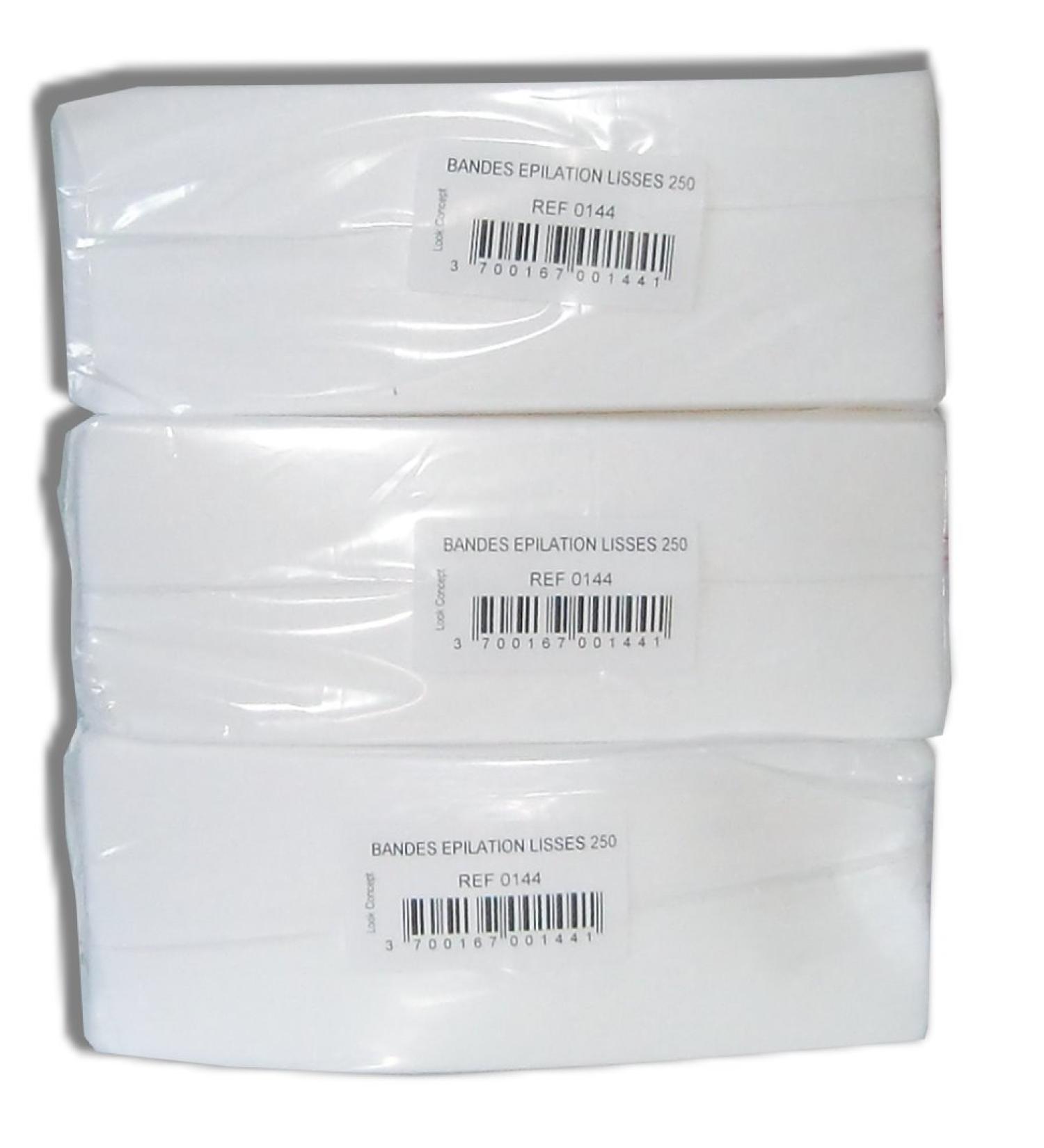 storepil - 750 Bandes lisses non-tiss es pour pilation