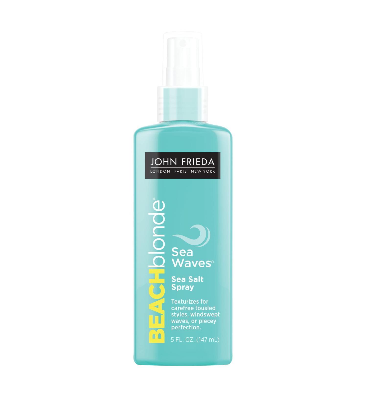 Beach Blonde Sea Waves Salt Spray - 5 oz Wave Texturizing Spray for Tousled Volume | Natural Sea Salt Enhances Wavy Hair - Buy Online on GoSupps.com
