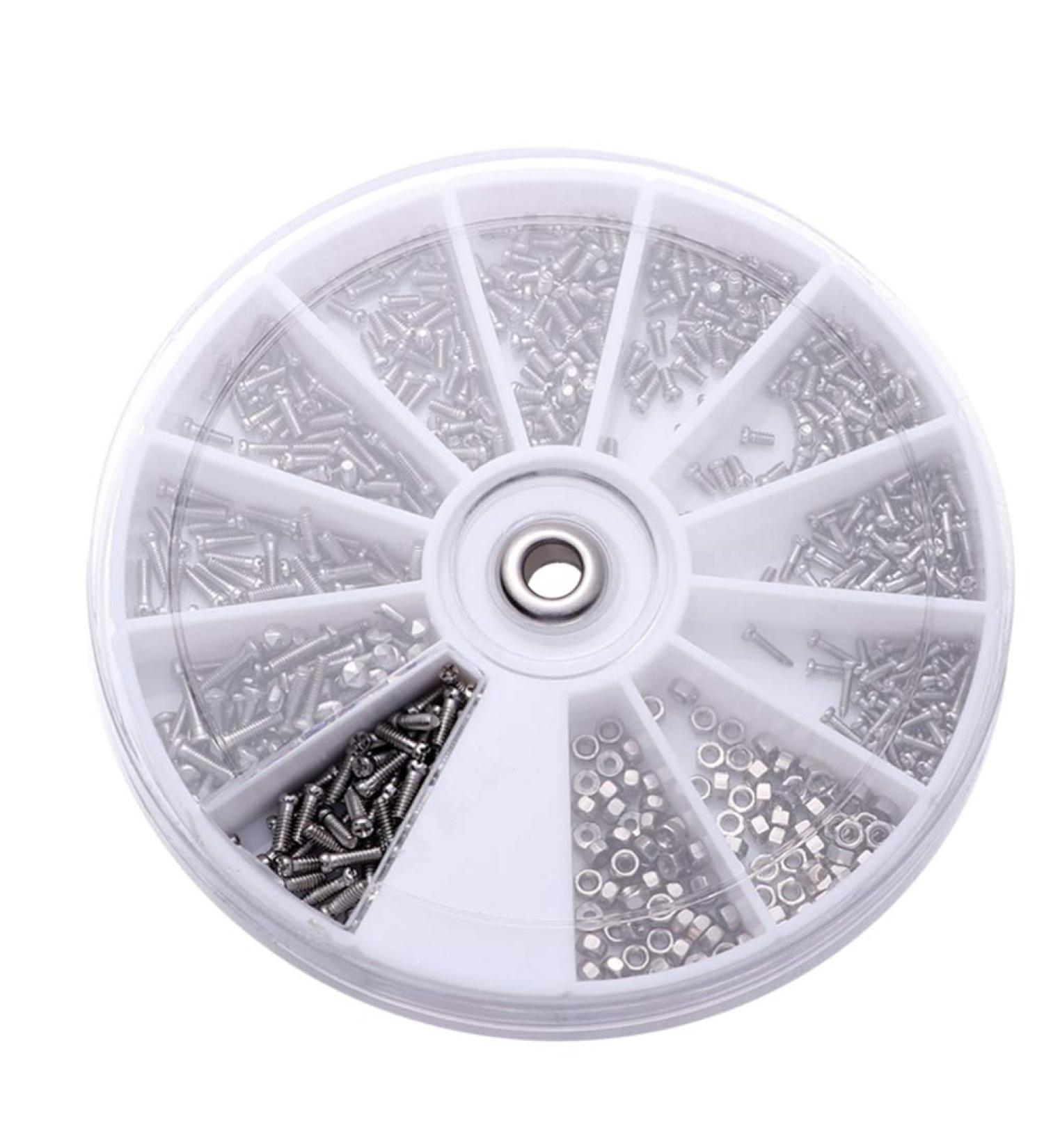 Hemobllo Buttons 600pcs Repair Tools Repairing Supplies Nut Storage Box Household Screw Nut Kit - Buy Online on GoSupps.com