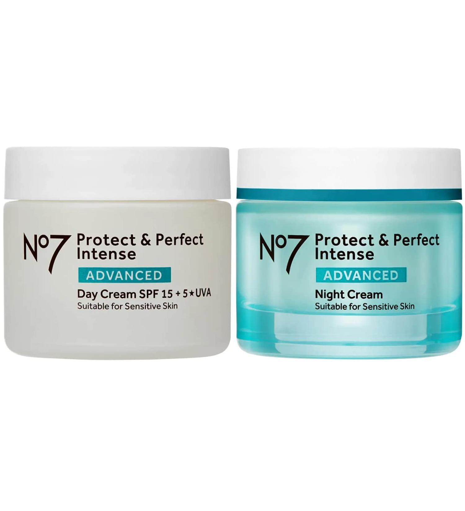 No7 Protect & Perfect Day & Night Cream 2 Pack 50ml - Buy Online on GoSupps.com