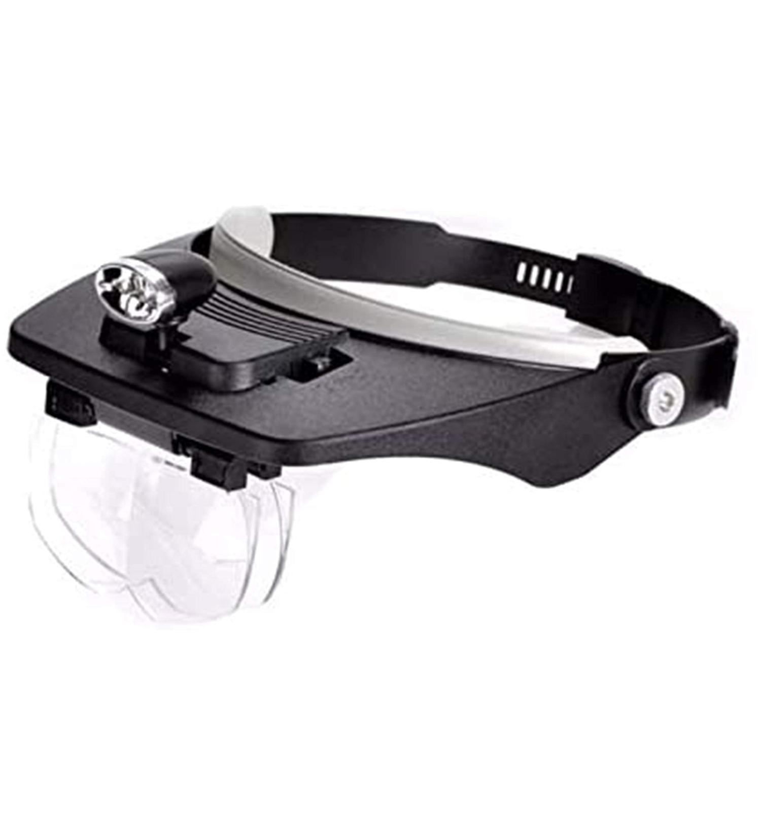 Headband Magnifier Handheld Digital Magnifier Head-Mounted Magnifying Glass Headband Magnifier Lamp with 2 Led Light Illuminated Loupe Repair Reading Jewelry Helmet Magnifying Glasses Better Life - Buy Online on GoSupps.com