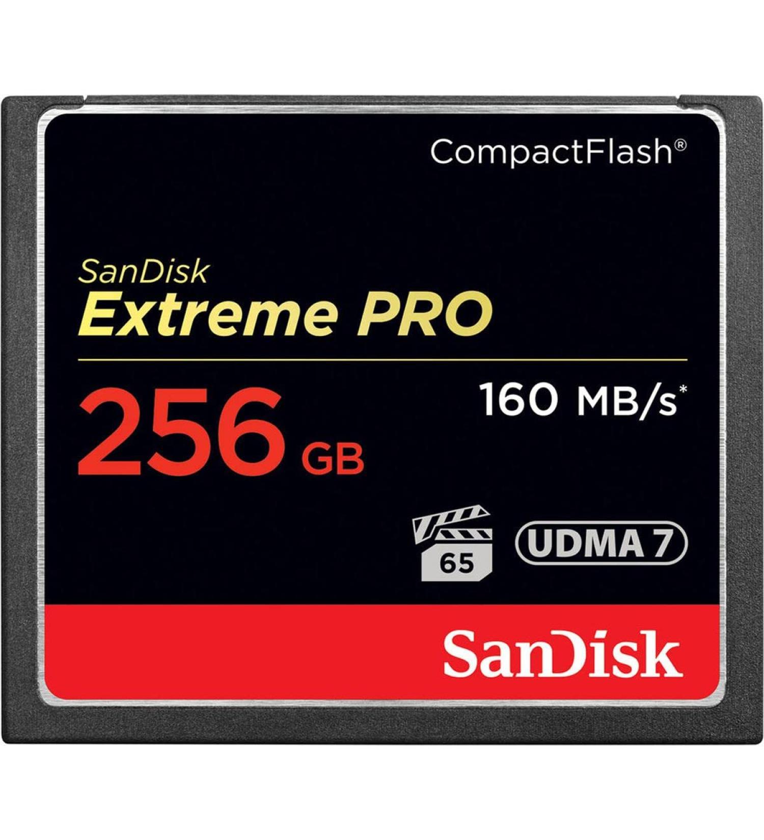 SanDisk Extreme Pro 256GB CompactFlash - High-Speed Memory Card - Buy Online on GoSupps.com