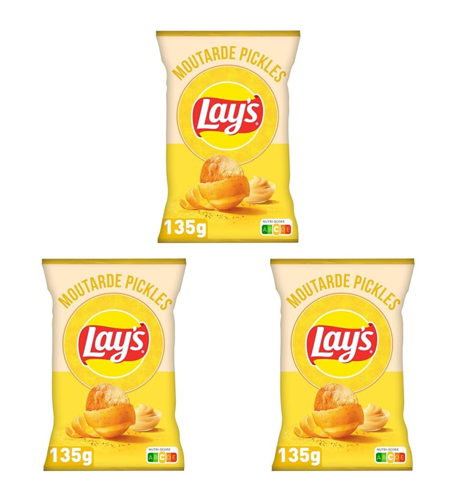 Lay's Pickles 135g (Lot de 3) - Buy Online on GoSupps.com