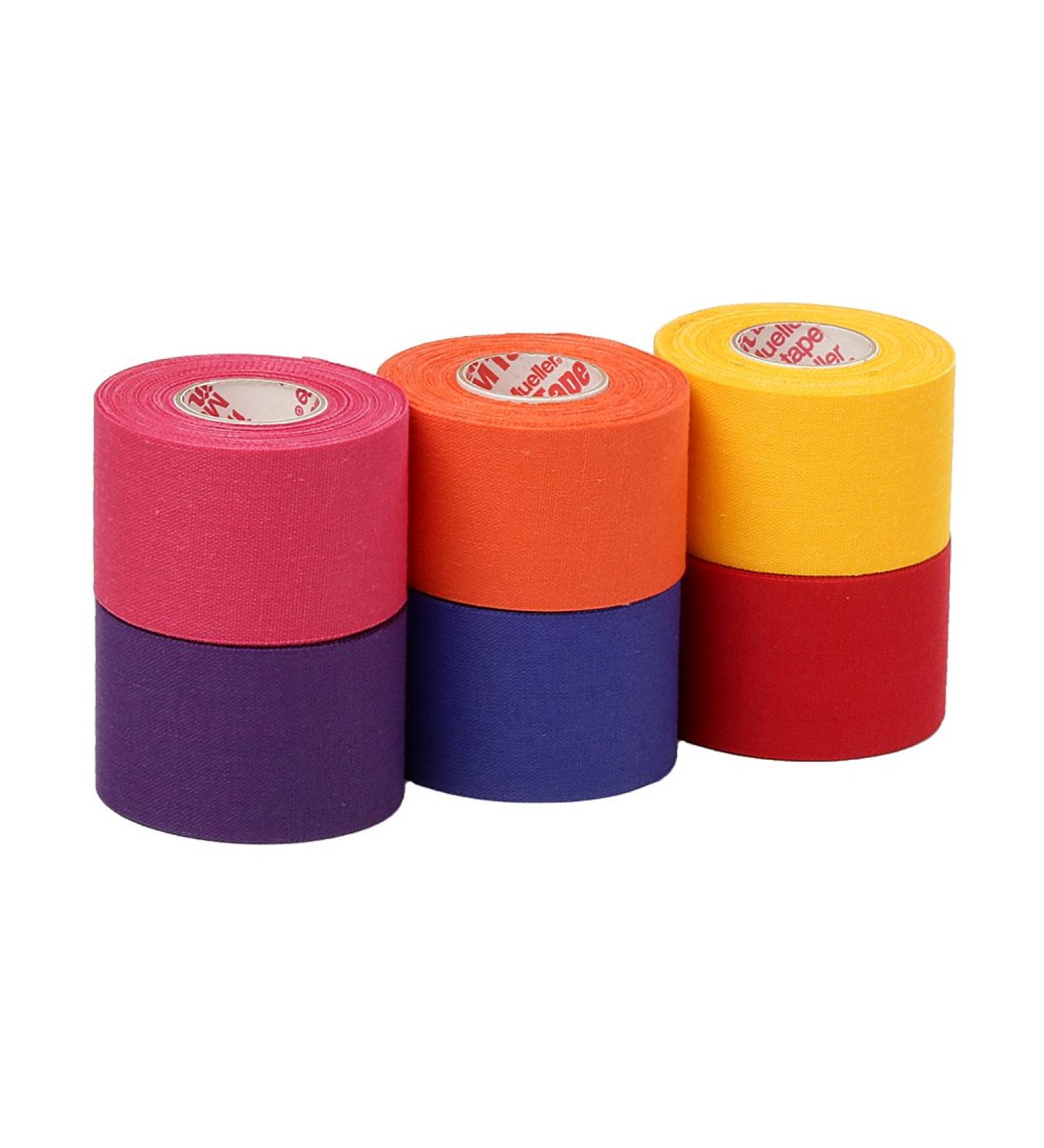 Mueller Athletic Tape Sports Tape  Bright Mix 6 Rolls