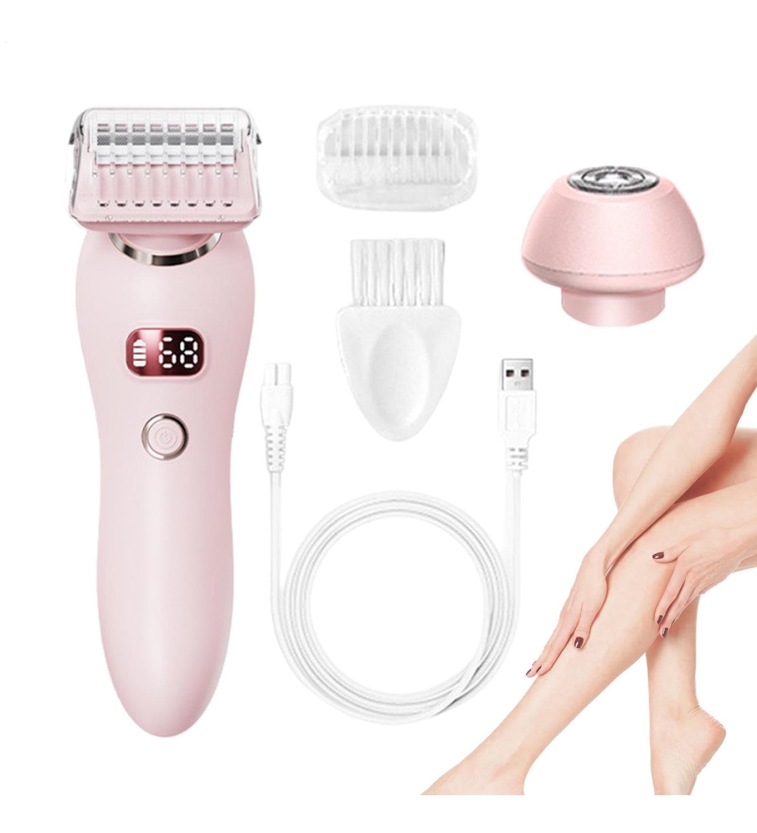 Epilator Hair Removal for Women Trimmer for Women Hair Remover for Ladies Trimmer Facial Shaver Waterproof Ladies Hair Trimmer Versatile Personal Groomer for Women and M Pink - Buy Online on GoSupps.com