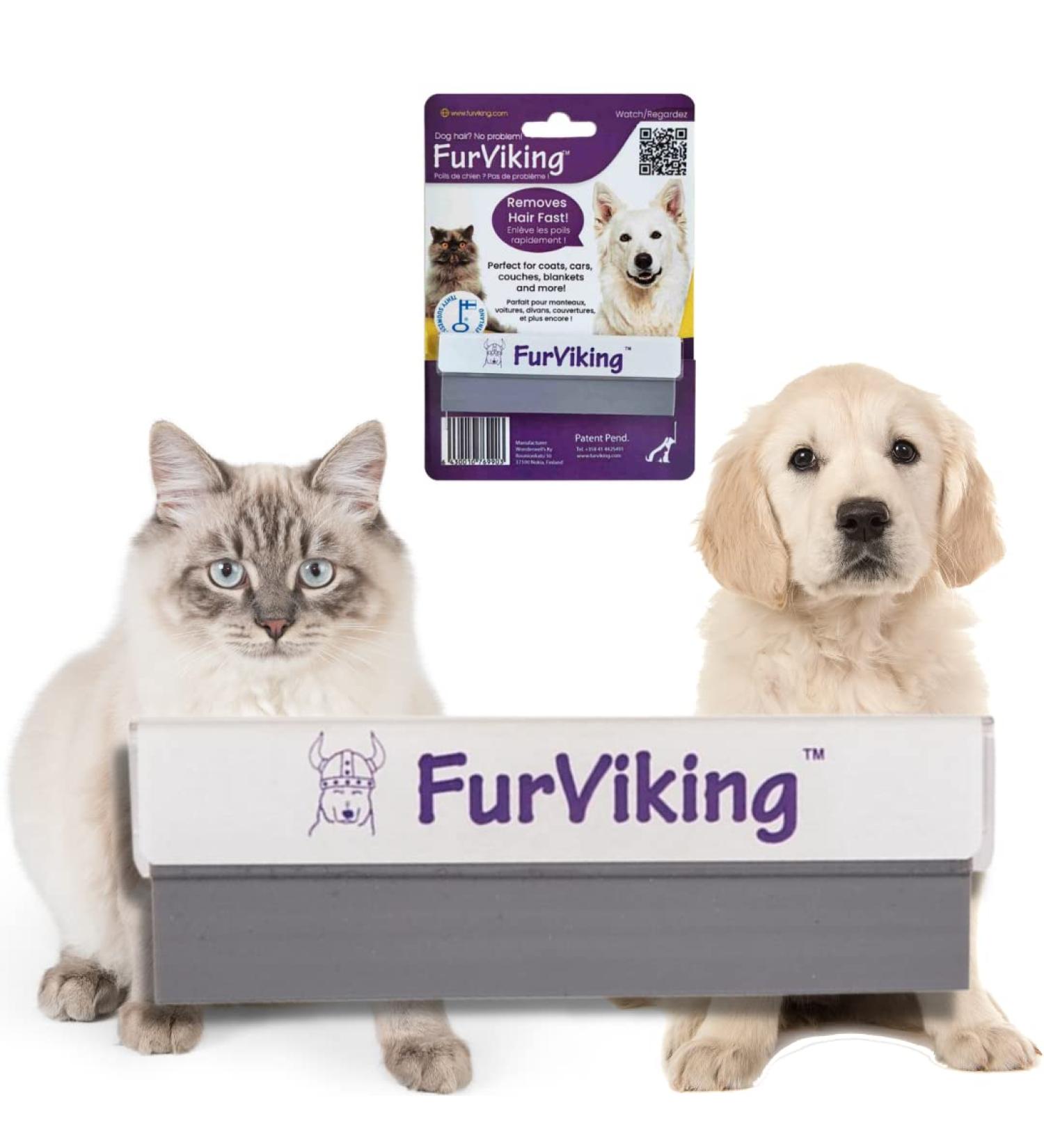 FurViking Pet Hair Remover - Effortlessly Banish Cat & Dog Hair from Car Home & Clothing | Best International Shipping - Buy Online on GoSupps.com