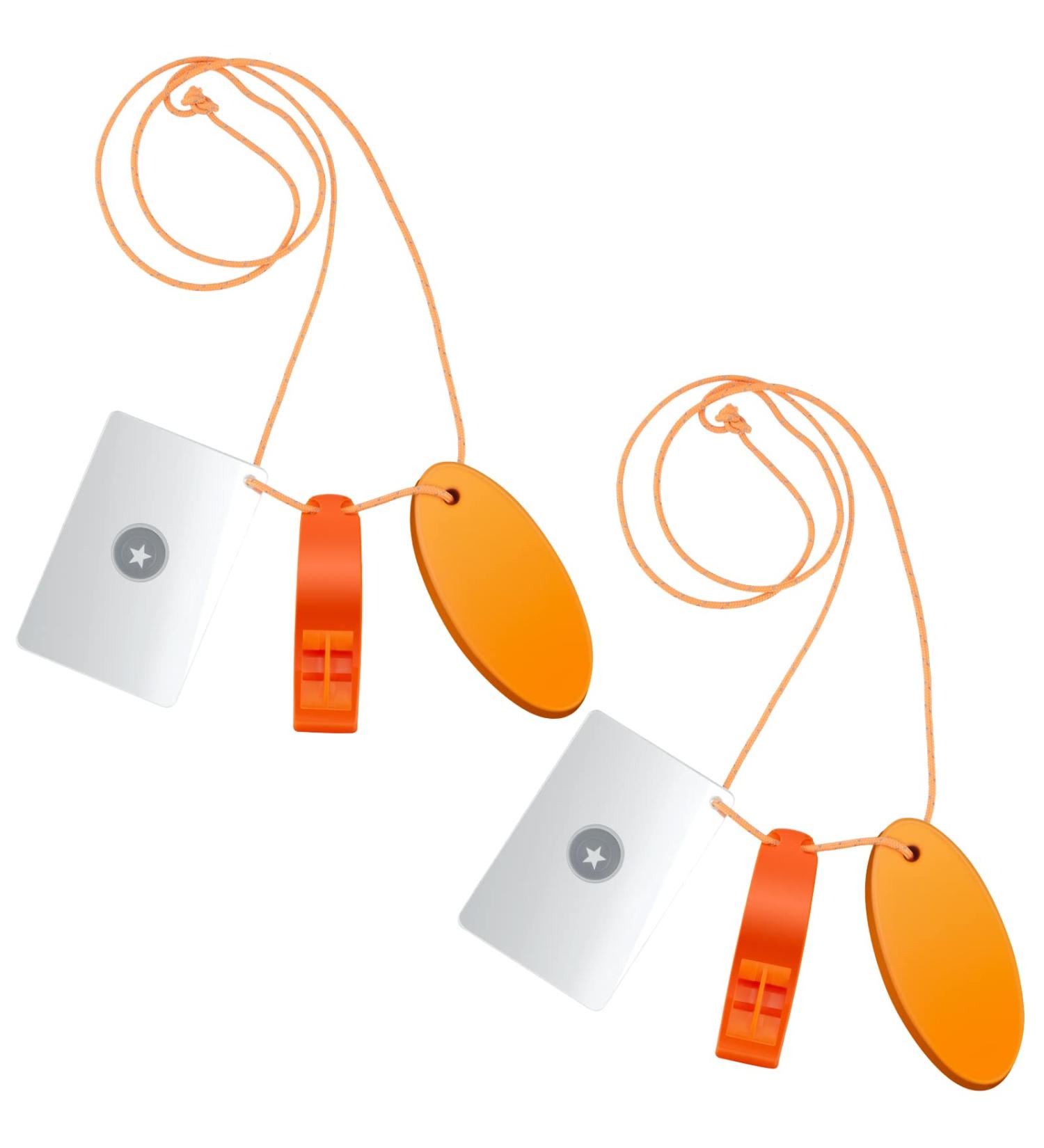 Outdoor Survival Kit: Signal Mirror & Whistle Combo for Camping and Hiking - Buy Online on GoSupps.com