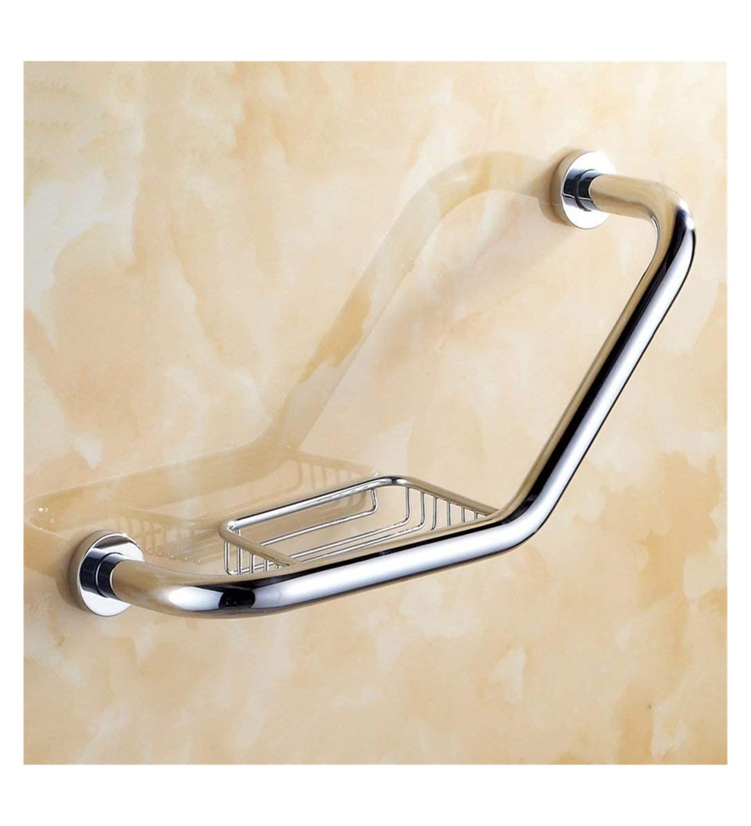 Grab Bar Bath Wall Attachment Handrails Rails Bathroom Grab Bars Safety Cupport Armrest Grab Bars Non-Slip Copper Safety Grab Bars Toilet Ha - Buy Online on GoSupps.com