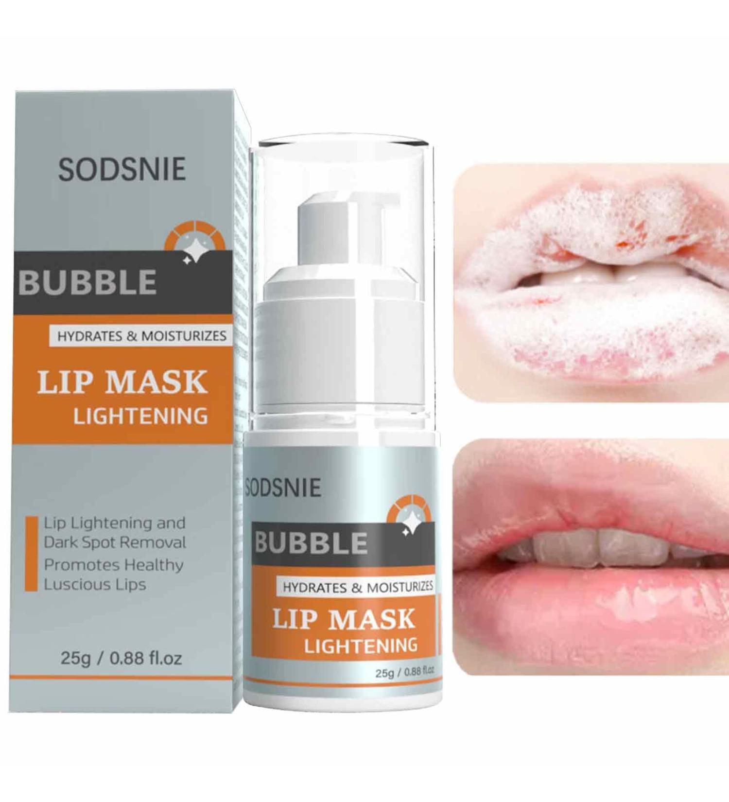 JPSDOWS Bubble Lip Scrub | Moisturizing Lip Scrub | Lip Makeup Remover & Lip Sugar Scrub for Soft & Plump Lips Gentle Scrubs - Buy Online on GoSupps.com
