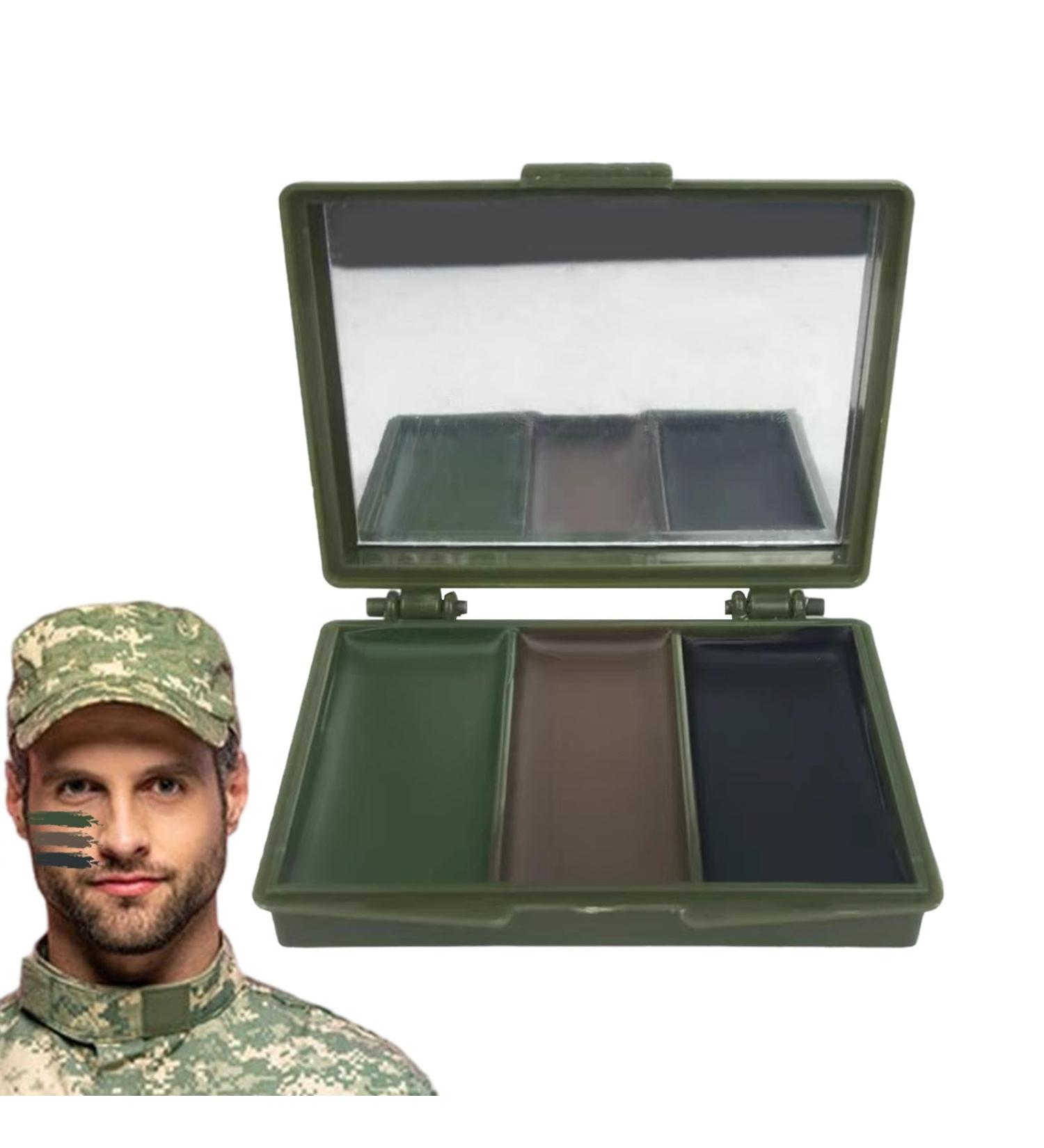  G n rique Camouflage oil for face paint - Hunting face paint | 3-color camouflage face paint | 40g long-lasting camouflage face paint - Buy Online on GoSupps.com