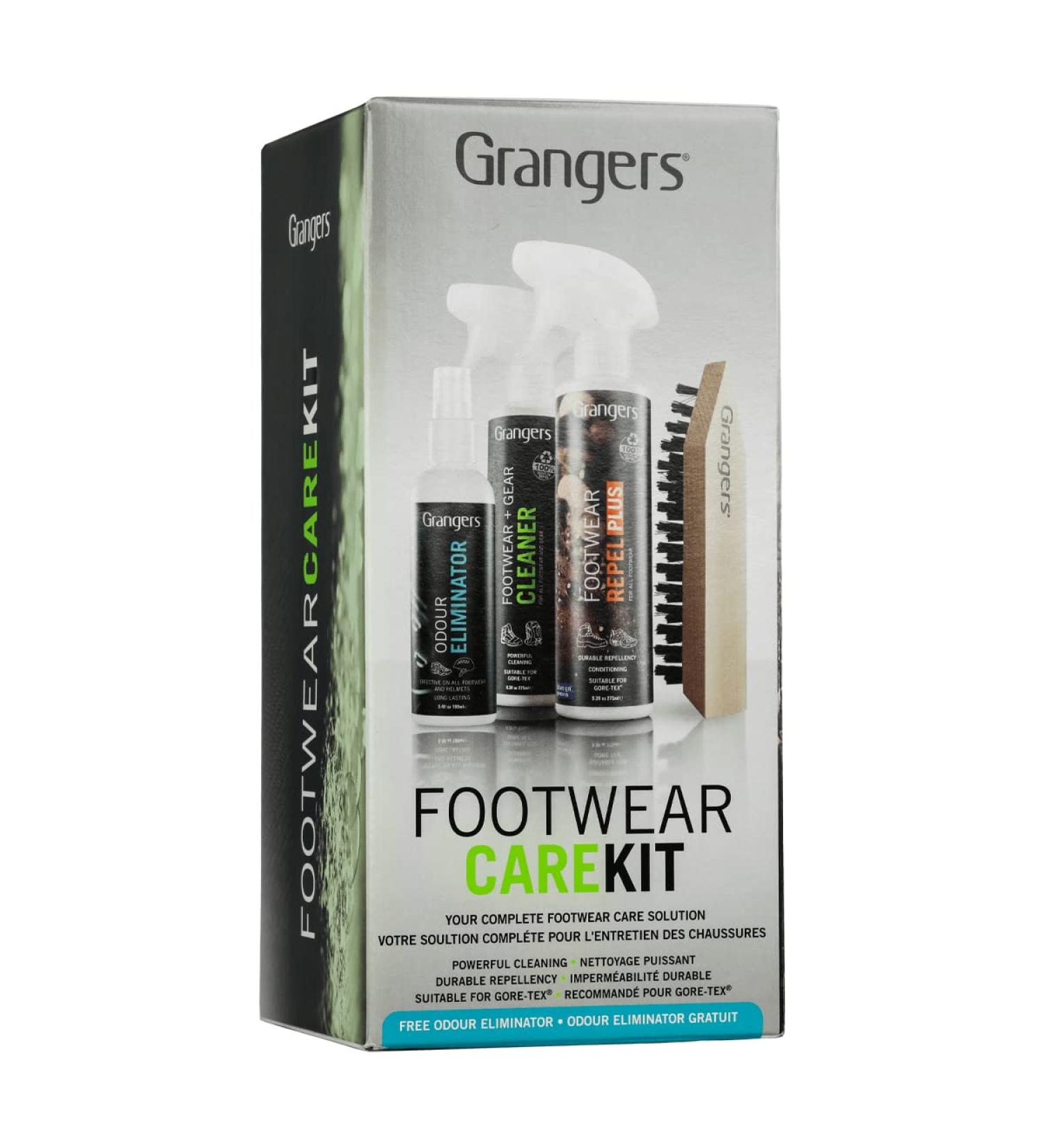 Grangers All-In-One Footwear Care Kit - Black Single