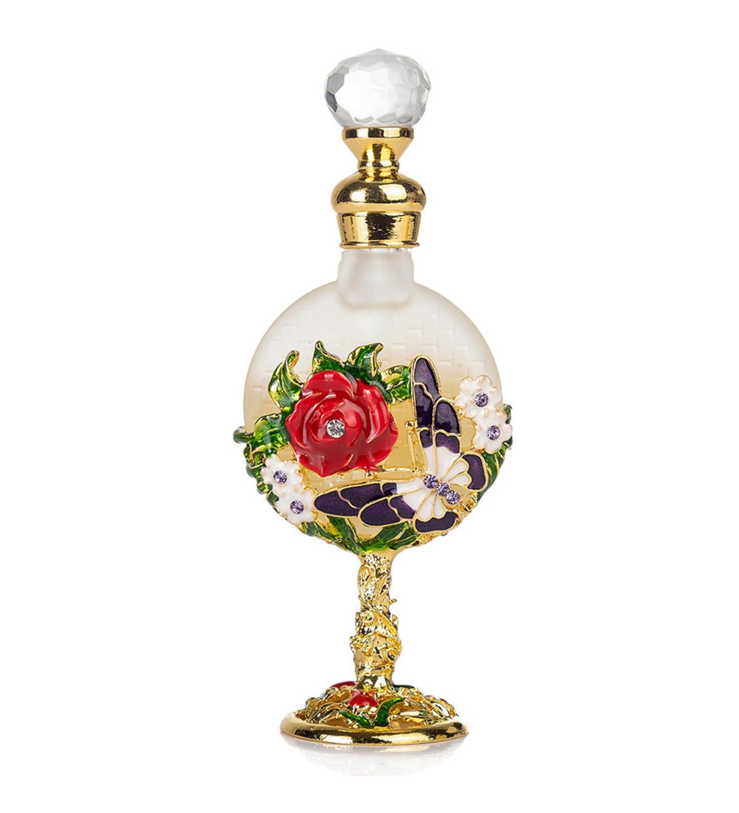 Ferricult Arabic Perfume Oil 12ml Luxury Rhinestones Rose Dubai Perfume for Women Long Lasting Essential Oil Fragrance Decoraciones de invierno - Buy Online on GoSupps.com