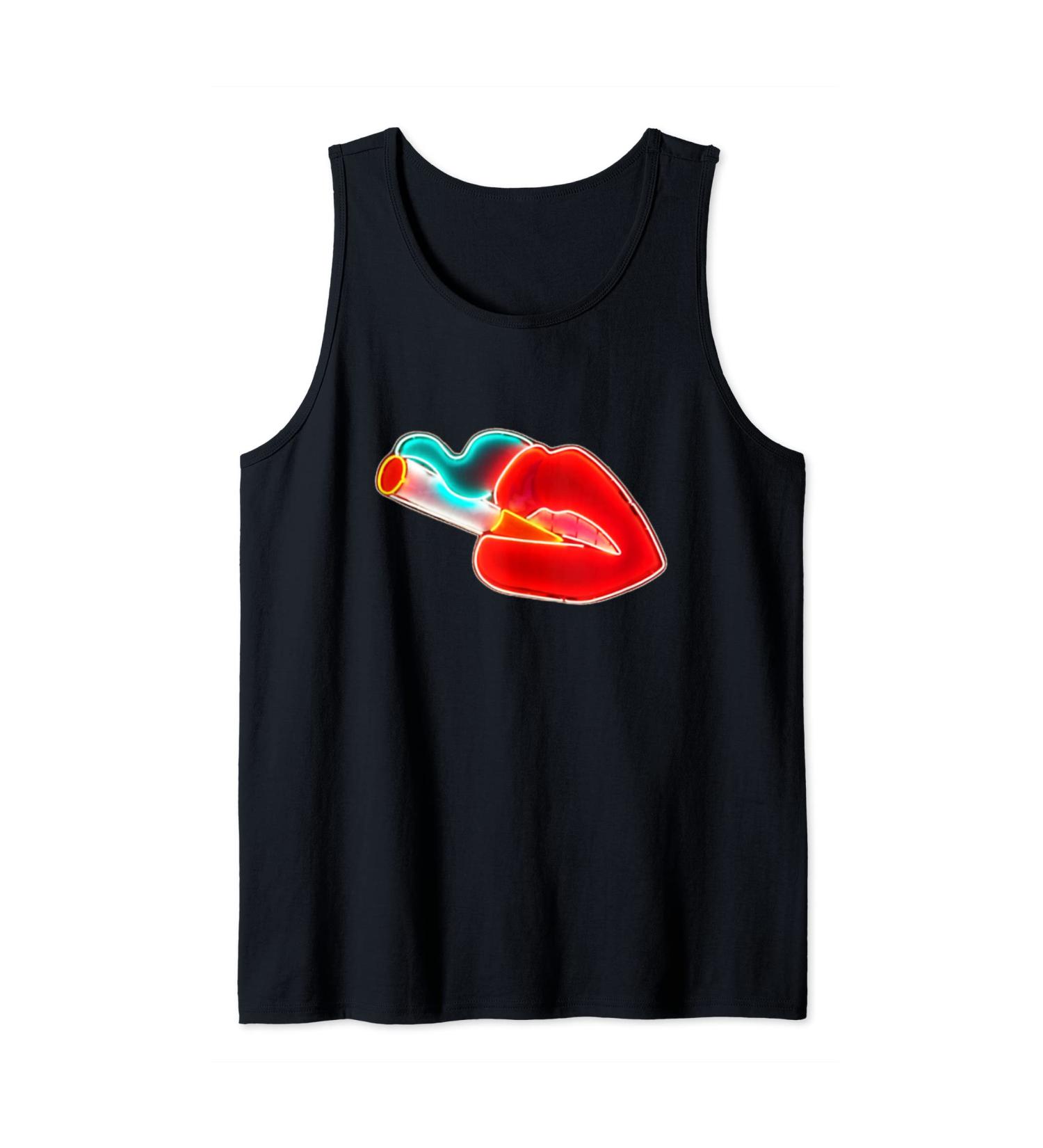 Lit Lips Tank Top