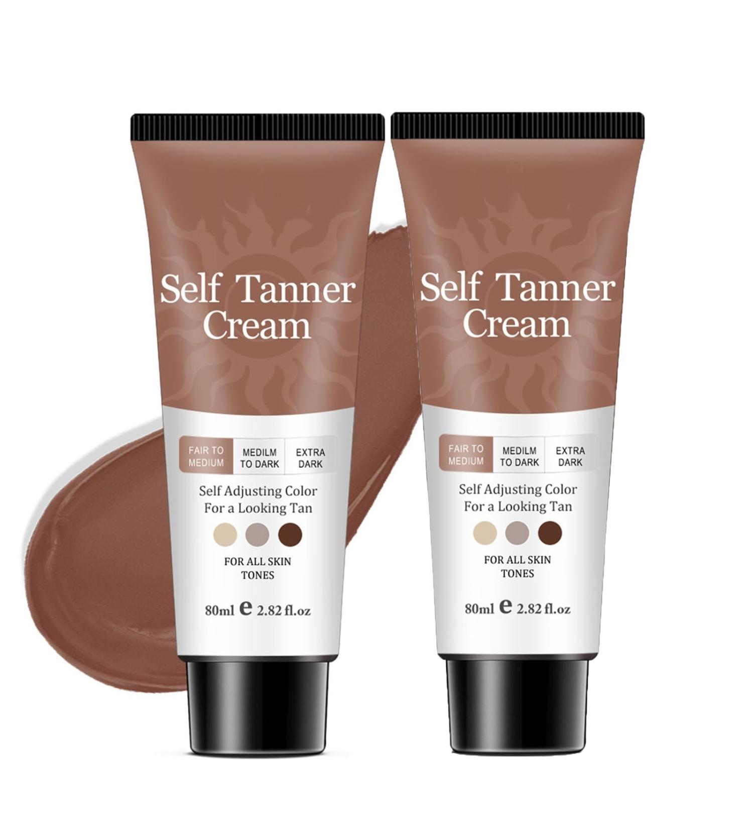  BAInuai 2 Pack Aloe Vera Tanning Cream Intensive Tanning Gel Tan Accelerator with Coconut Oil & Vitamins A & E Tanning Gel for a Quick Tan - Buy Online on GoSupps.com