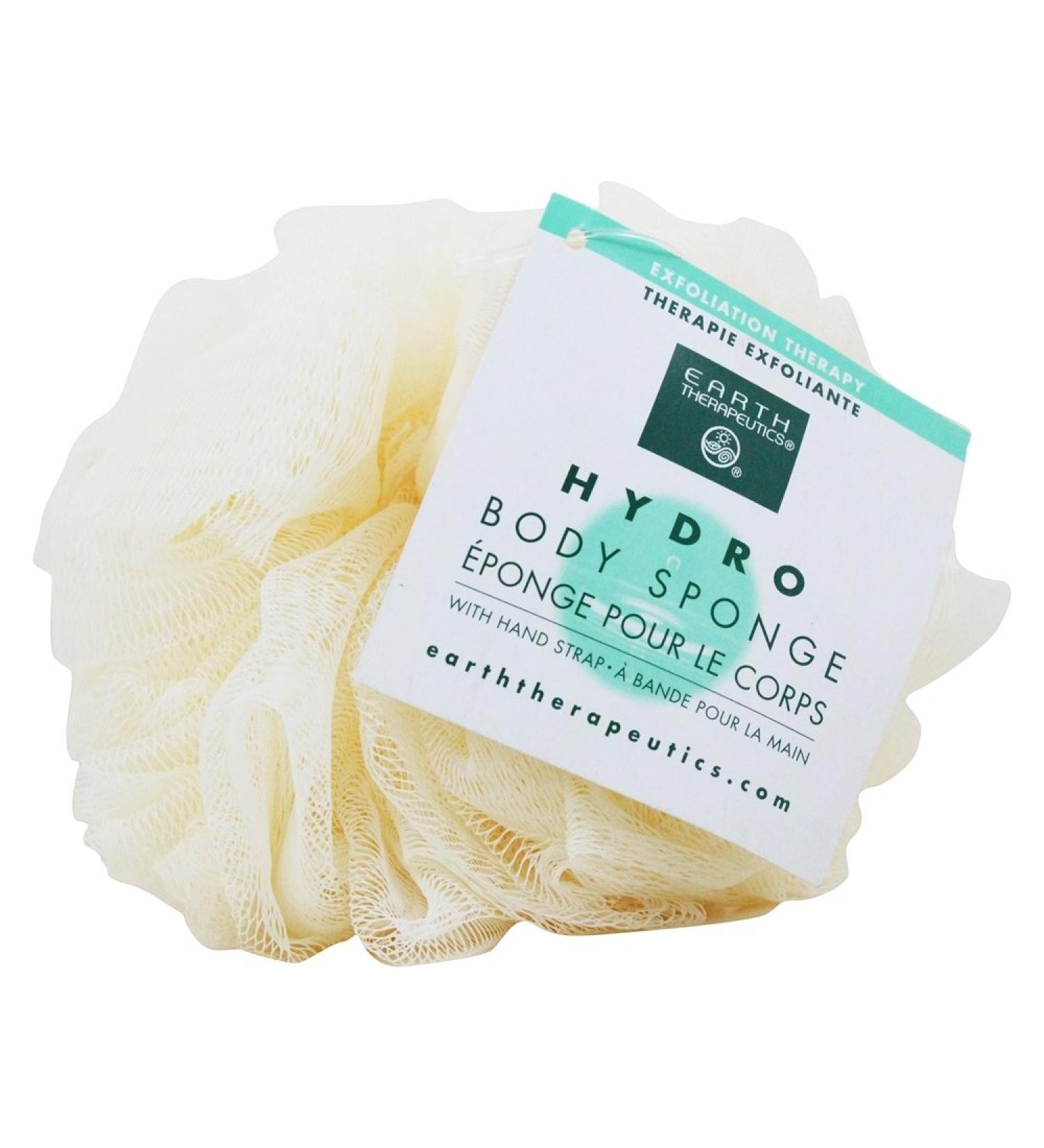 Earth Therapeutics Natural Cellulose Hydro Body Sponge - Rejuvenate Your Skin - Buy Online on GoSupps.com