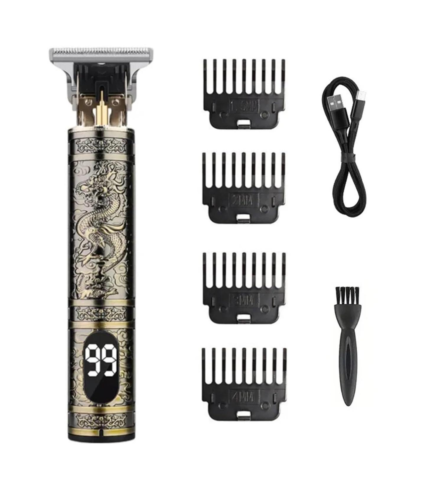 Buy Razors T9 Electric Hair Clipper - USB Rechargeable Three-Speed Adjustment & Large Screen Display - Perfect for Professional Hairdressing - Buy Online on GoSupps.com