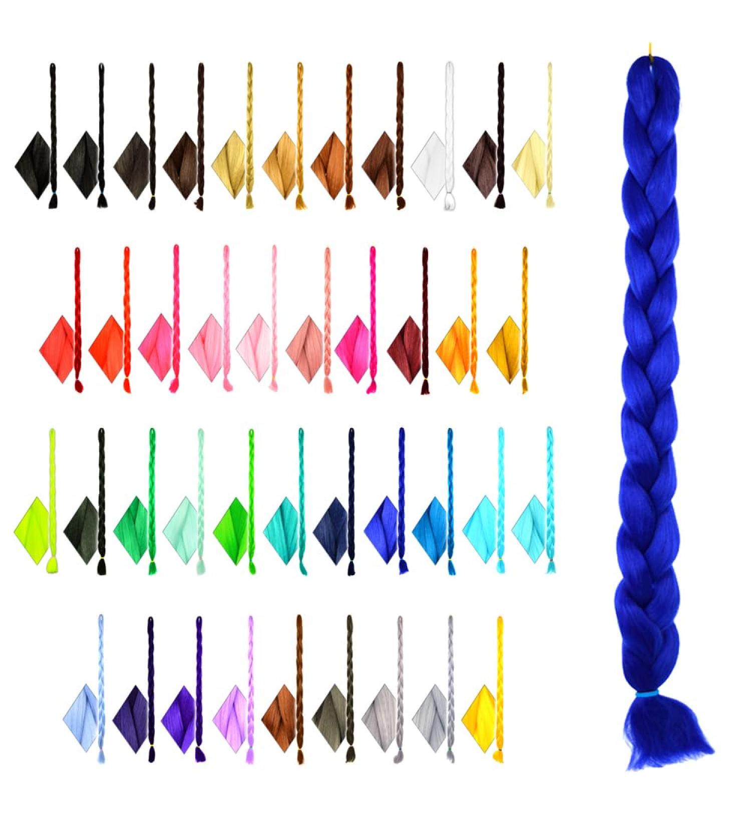 Premium 2m Blue Braid Hair for Rasta & Dread Styles | Mybraids - Crochet Twists & Box Braids - Buy Online on GoSupps.com