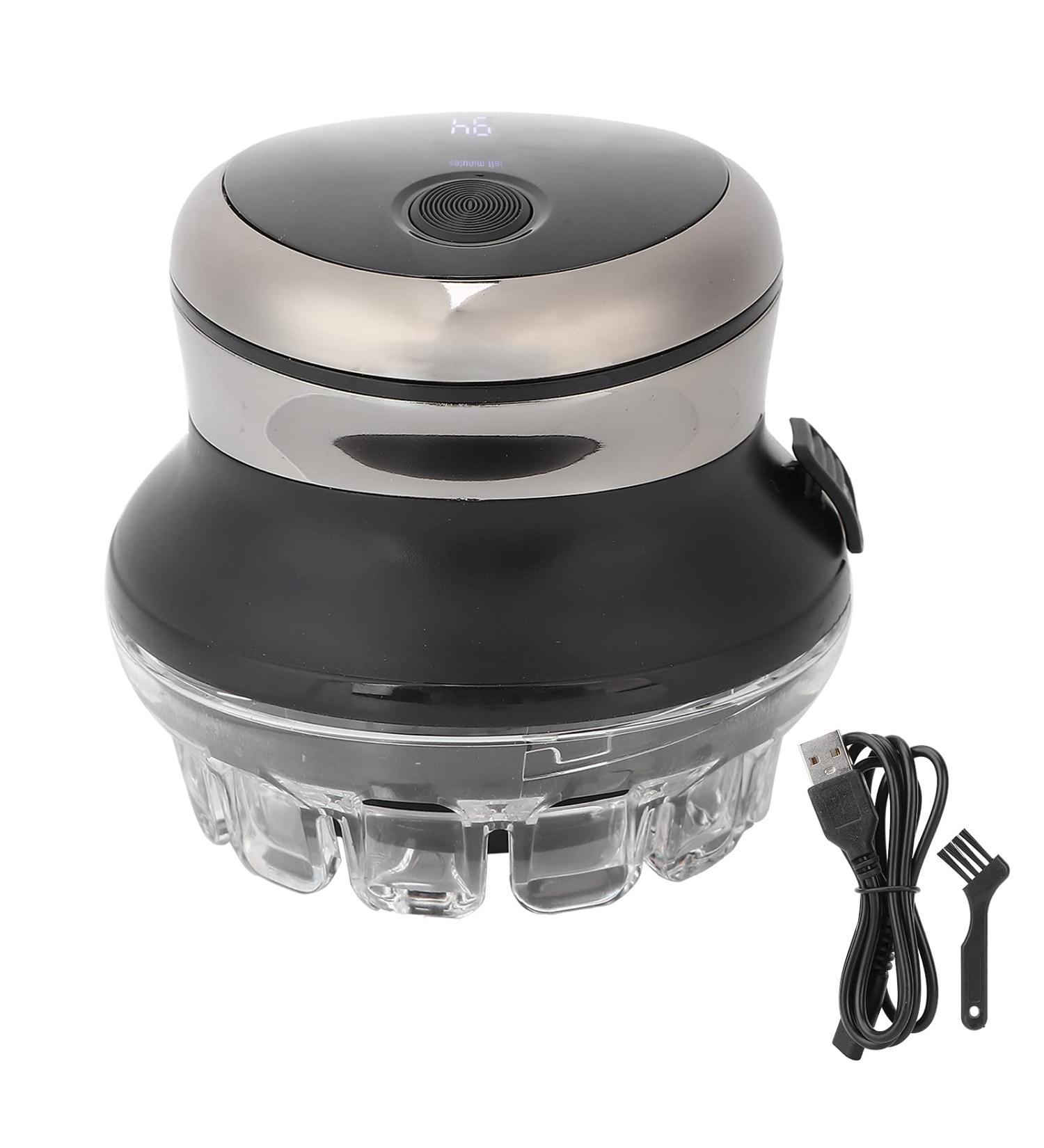 Electric Head Hair Shaver Electric Hair Clipper Rechargeable Waterproof Steel Hair Clippers For Men Self Hair Cutters With Caliper Convenient Operation - Buy Online on GoSupps.com