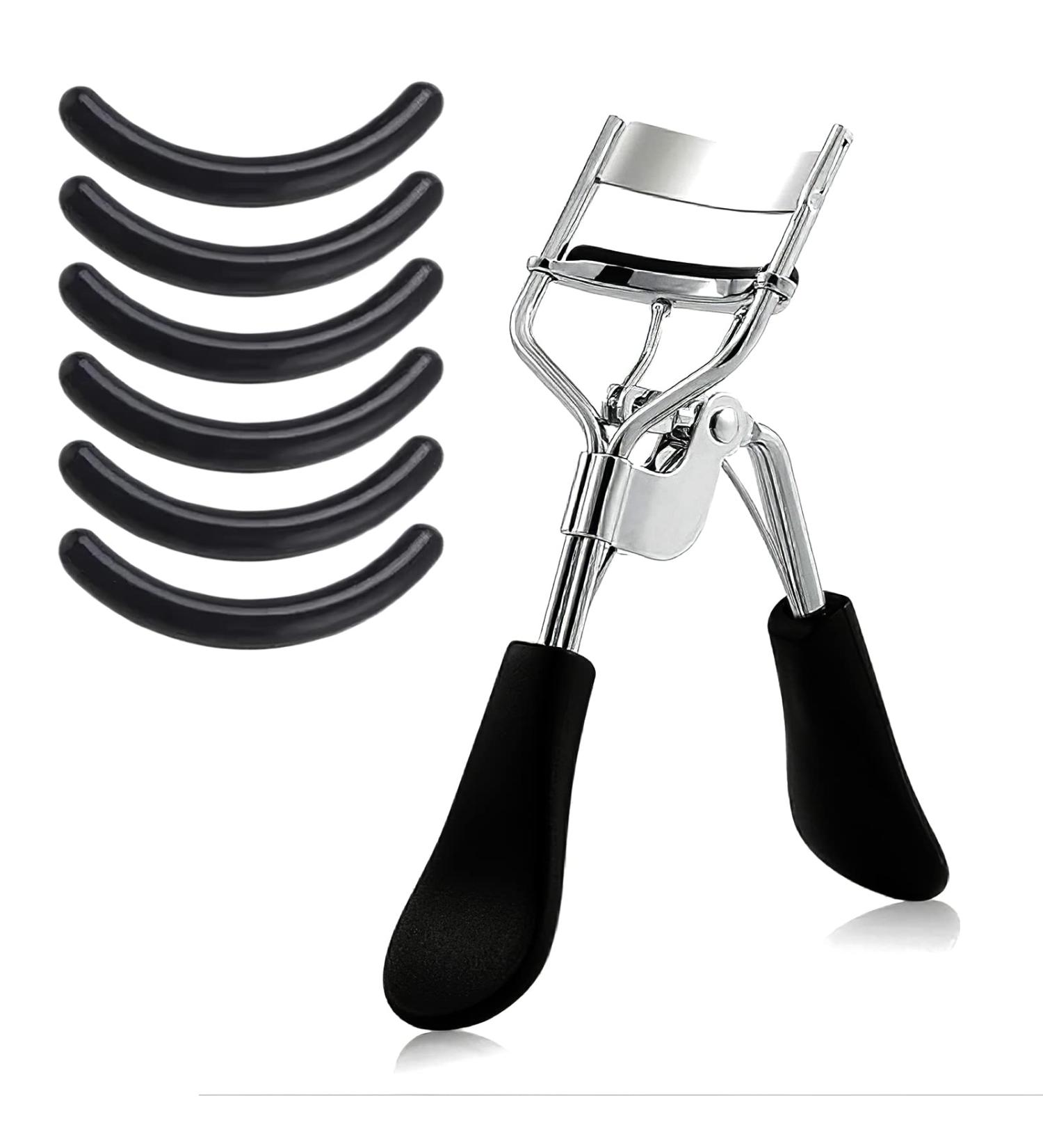 GreenLife Eyelash Curler with 6 Silicone Refill Pads - Professional Makeup Tool for Long-Lasting Curl - Buy Online on GoSupps.com