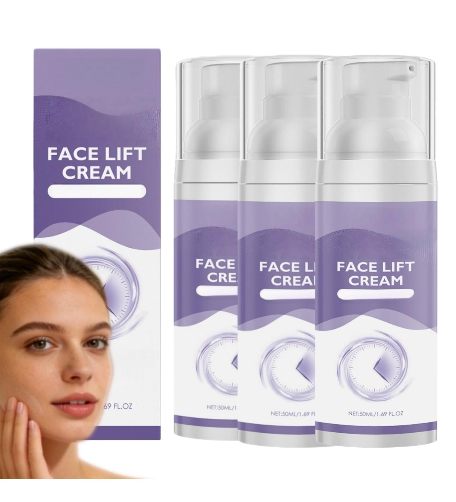  BRVLY Instant Face Lift Cream facial and moisturizing creams firming face cream against sagging skin fills deep wrinkles dark circles and eye wrinkles (3) - Buy Online on GoSupps.com