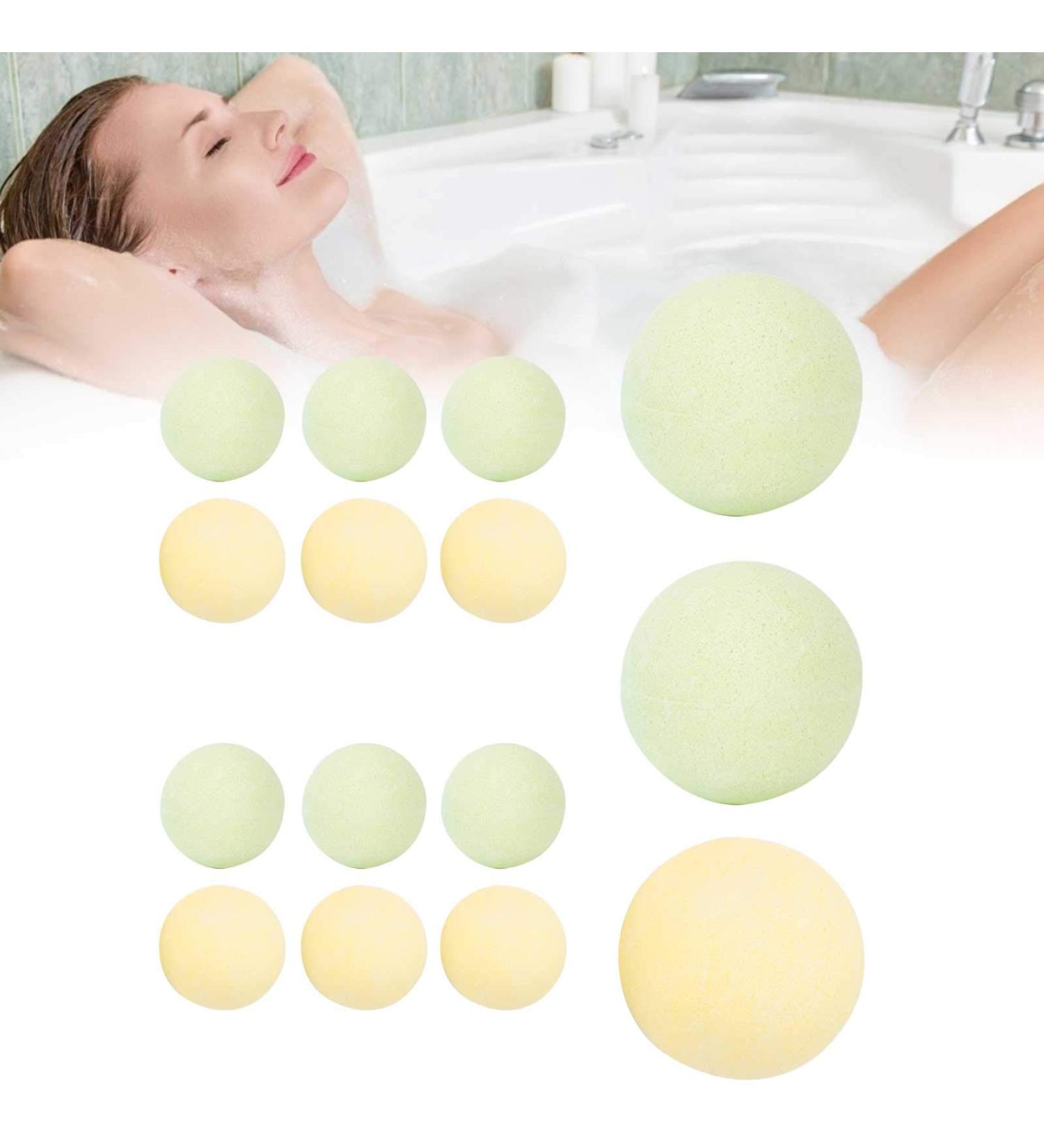 15pcs Aromatherapy Bath Bombs - Moisturizing & Exfoliating Bath Pearls | International Shipping - Buy Online on GoSupps.com