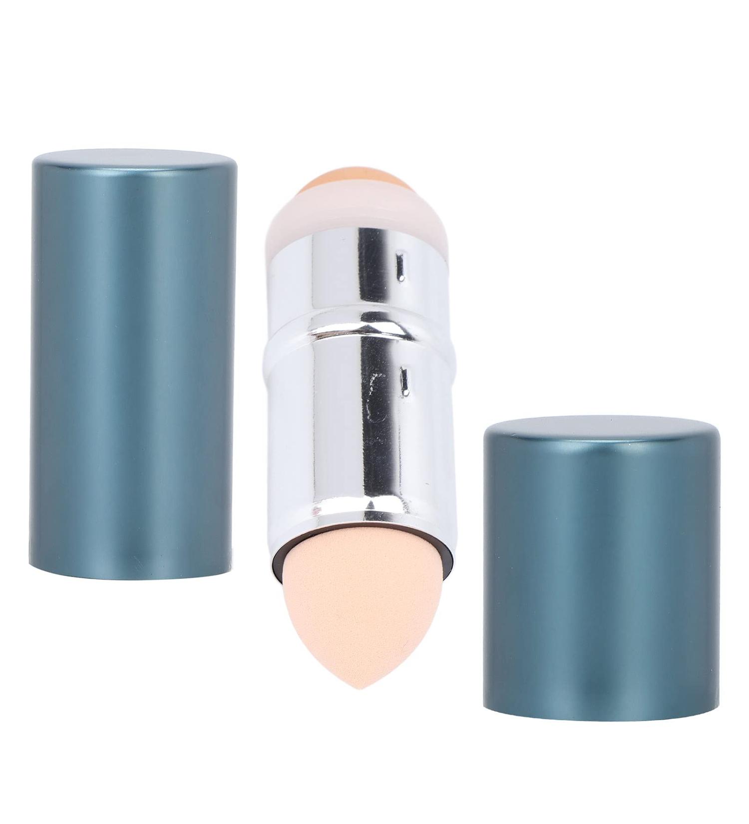 Qukaim Facial Roller Oil Absorbing Facial Roller Portable Volcanic Stone Face Roller for Skincare Makeup Matt Blue - Buy Online on GoSupps.com