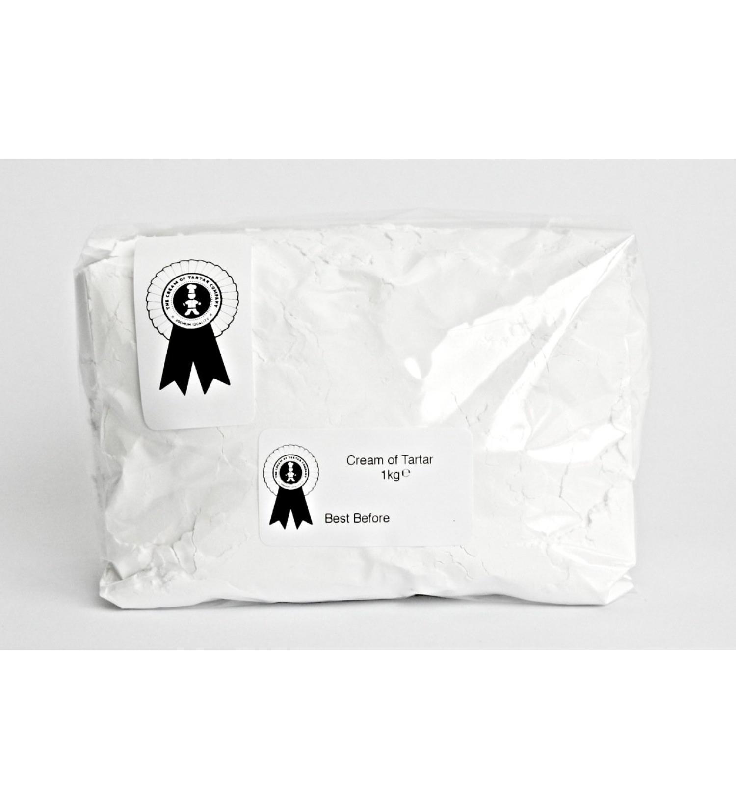 Grade A Premium Cream of Tartar 1kg - Ideal for Baking and Play Dough Making - Buy Online on GoSupps.com