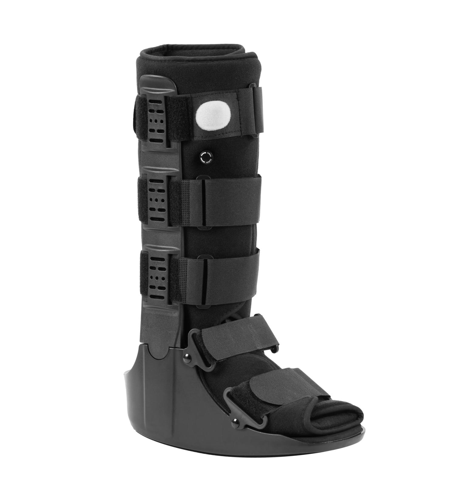 Air Walking Boot - Tall Fracture Boot for Left or Right Foot | Air CAM Walker for Broken Foot & Sprained Ankle Recovery (Large) - International Shipping Available - Buy Online on GoSupps.com