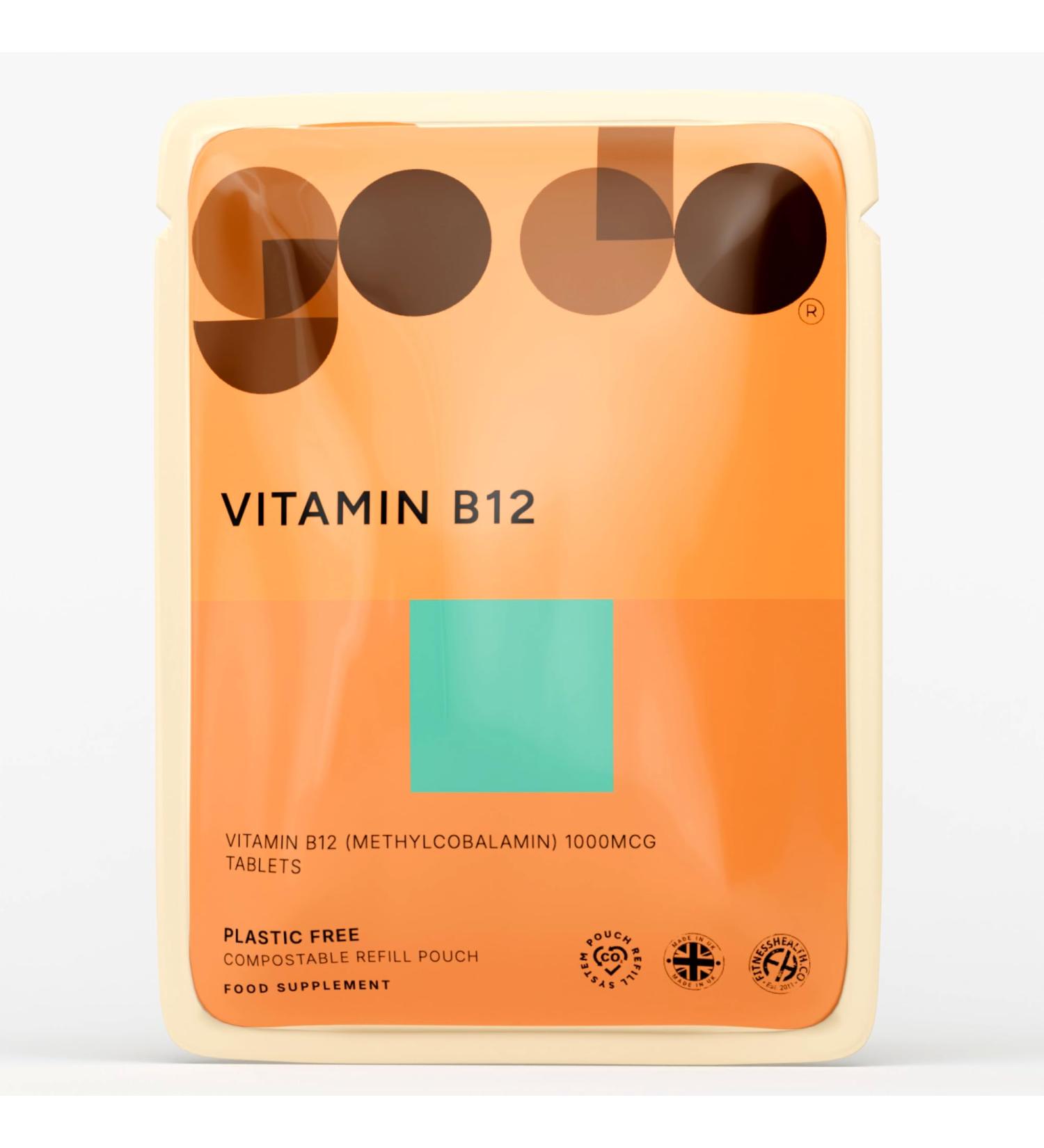 Fitness Health Vitamin B12 1000 MCG 120 Tablets - Vitamin B Supplements for Energy Production and Health - Vitamin B - Non-GMO Gluten Free 120 Count (Pack of 1) - Buy Online on GoSupps.com