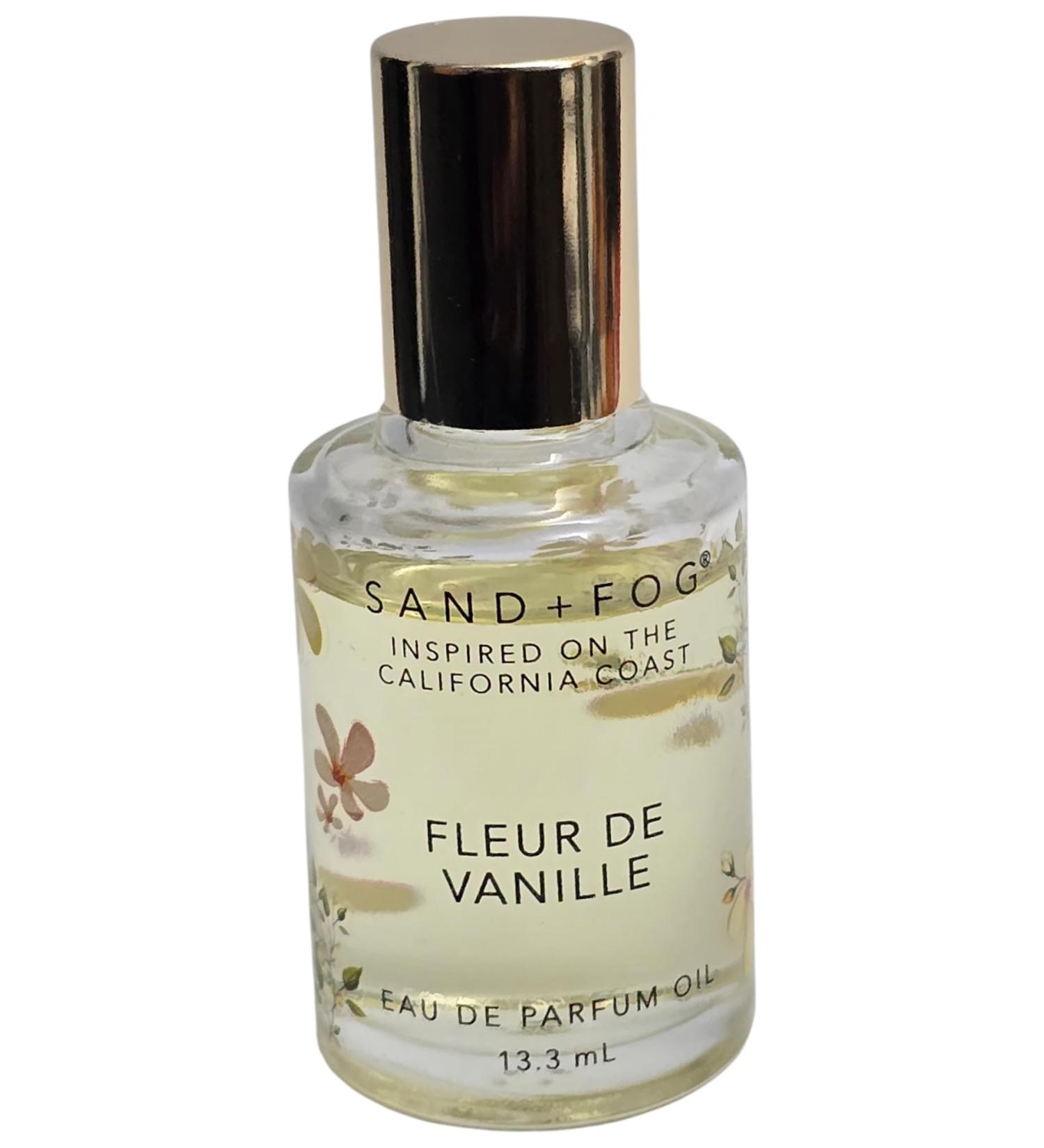 Sand and Fog Fleur De Vanille Eau De Parfum Rollerball Perfume Oil Travel Size 13.3 mL Unboxed