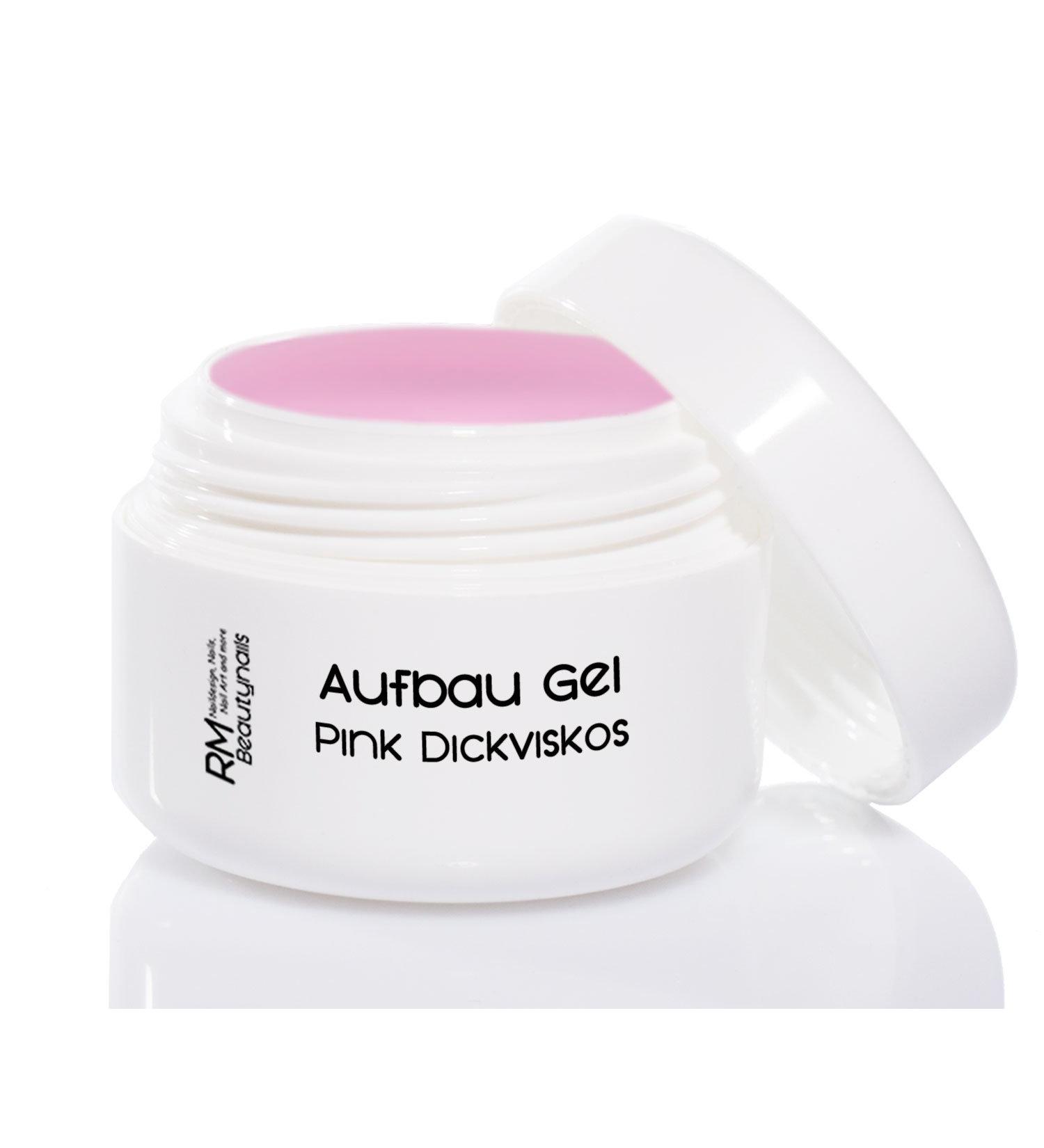 Buy RM Beautynails Pink Clear Builder Gel - Thick Viscosity Modelling Gel (50ml) for Perfect Nails | International Shipping - Buy Online on GoSupps.com