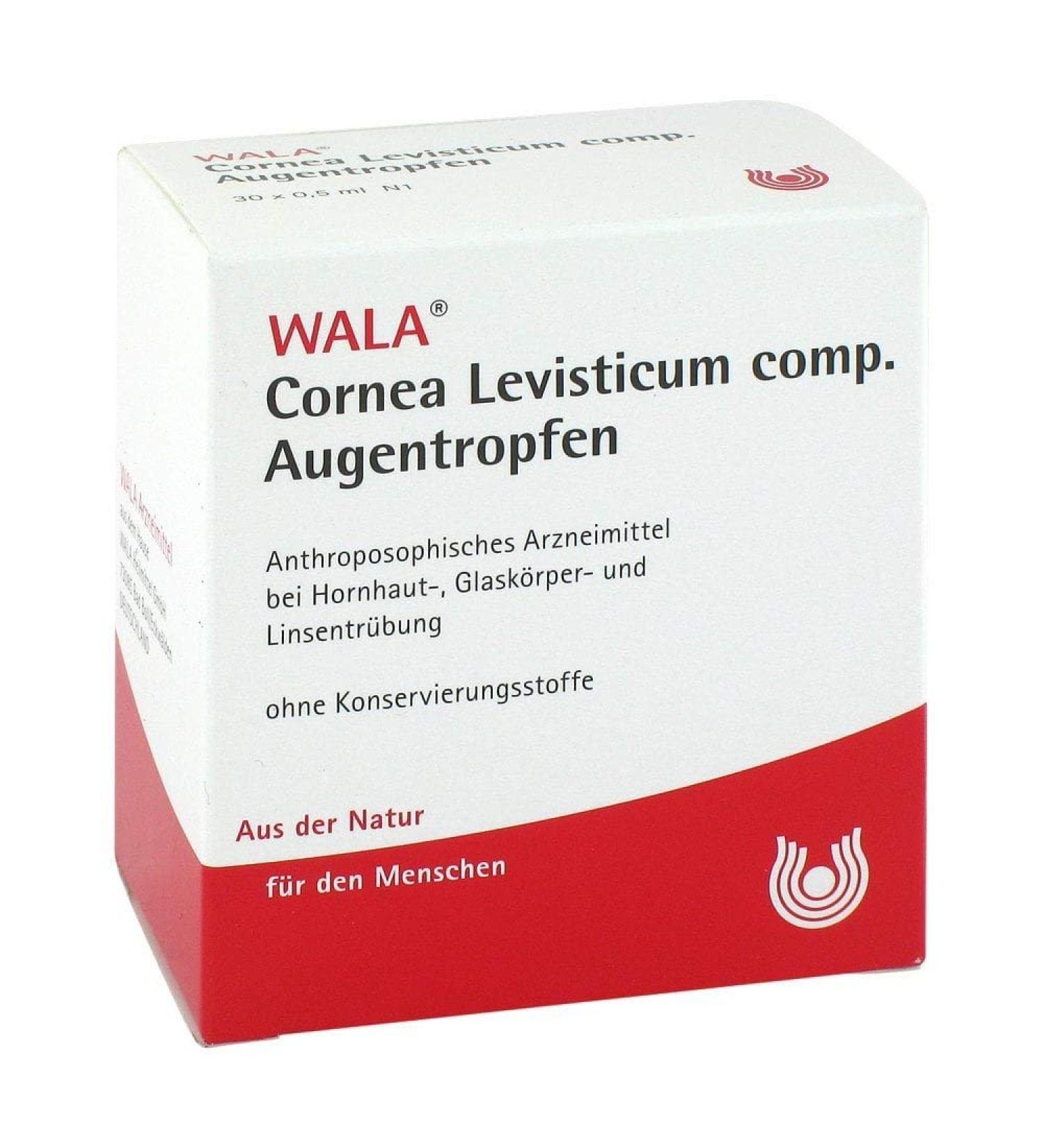 CORNEA Levisticum comp. eye drops 30X0.5 ml