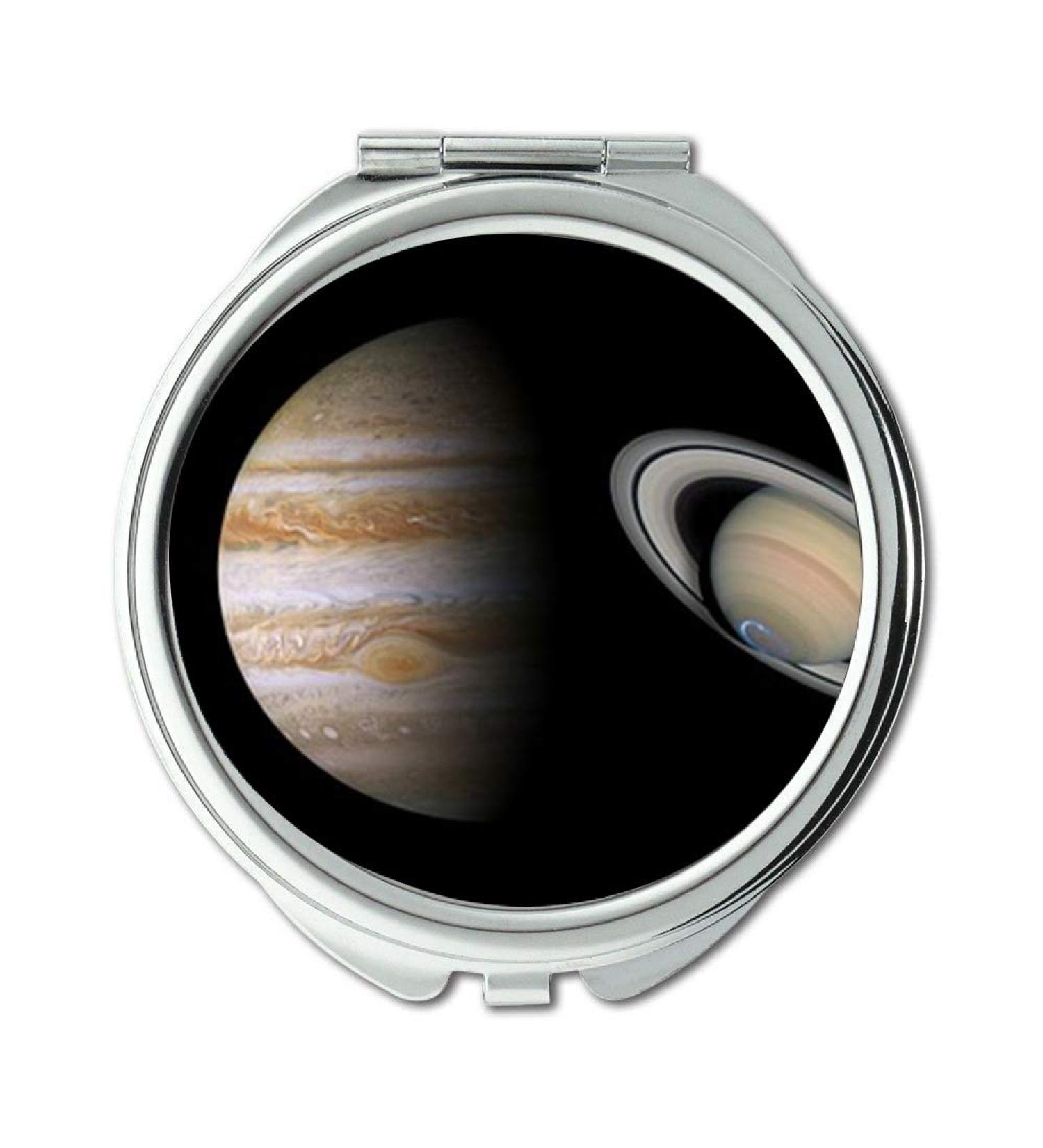 YENDOSTEEN Mirror earth theme Mirror Solar System Sun Mercury Venus Earth Mars Jupiter makeup mirrors pocket mirror portable mirror - Buy Online on GoSupps.com