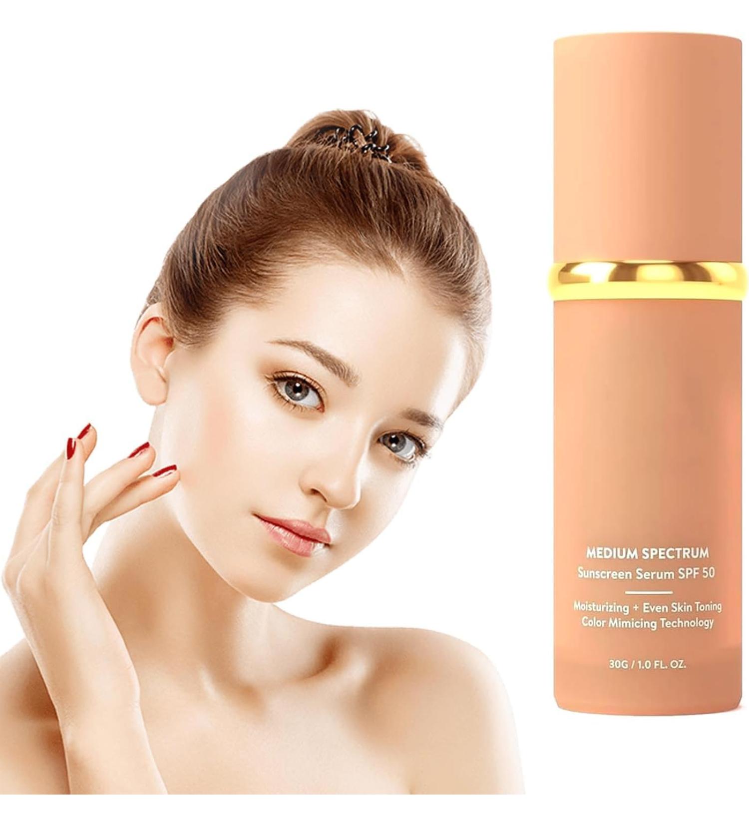 Foundation 4 in 1-30ml Mercy Blue Foundation Golden Blue Foundation Makeup 4 in 1 Foundation Liquid Hydrating Light Full Coverage Concealer Longwearing and Waterproof Foundation 1pcs - Buy Online on GoSupps.com