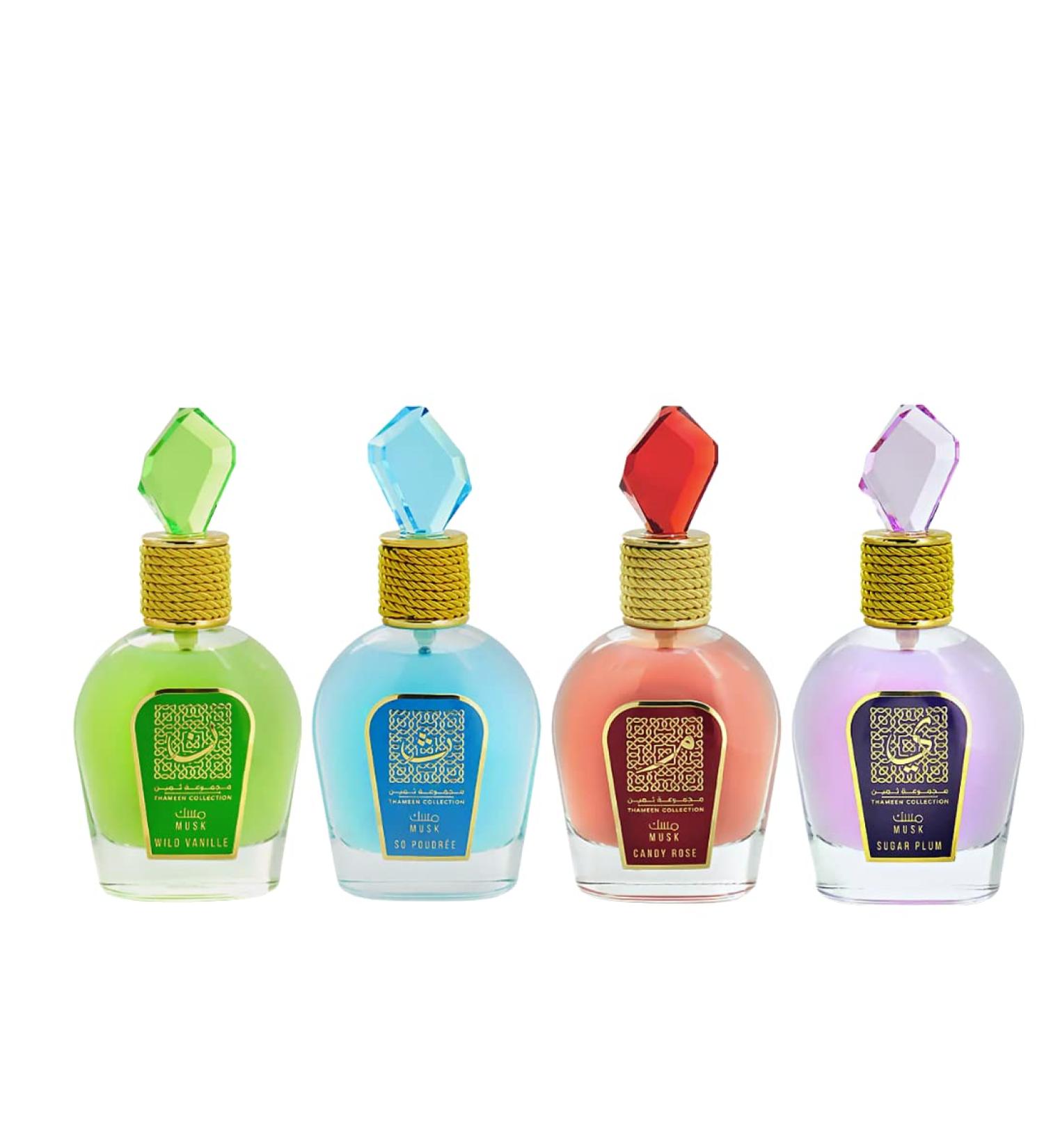 Lattafa Xtra Value Thameen Collection Musk Unisex EDP - 100ml(3.4 oz) Perfumes Gift Set - Buy Online on GoSupps.com