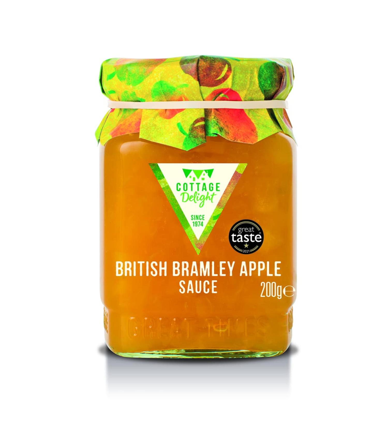 Cottage Delight British Bramley Apple Sauce 200g - Buy Online Now! - Buy Online on GoSupps.com