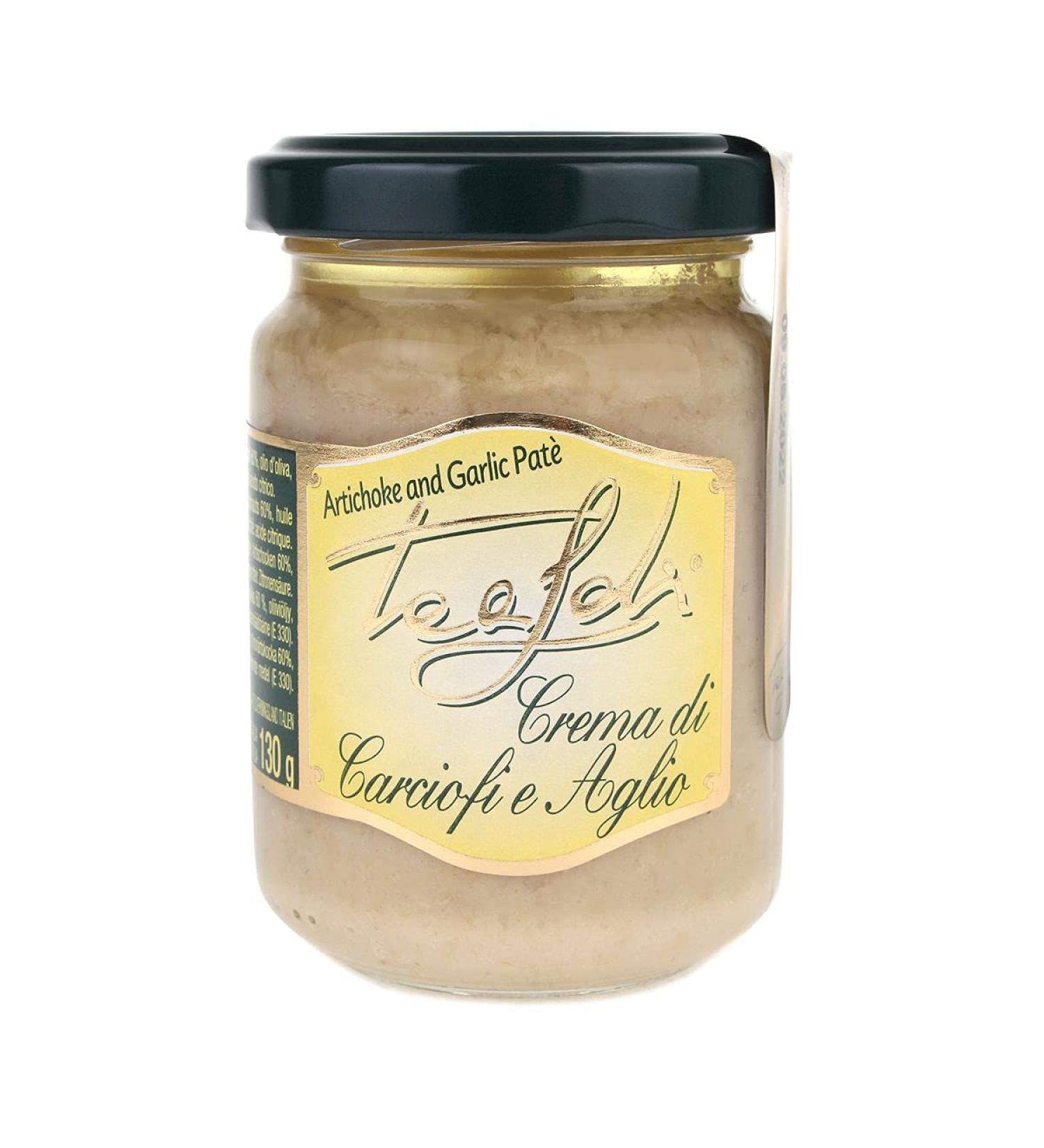Tealdi Artichoke and Garlic Cream Spread 130g - Authentic Italian Flavor | Buy Online Internationally - Buy Online on GoSupps.com
