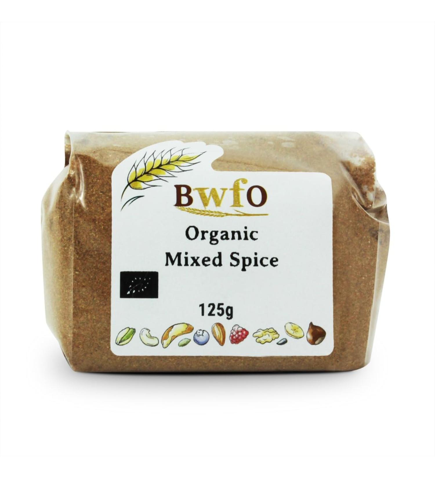 Organic Mixed Spice 125g (BWFO)