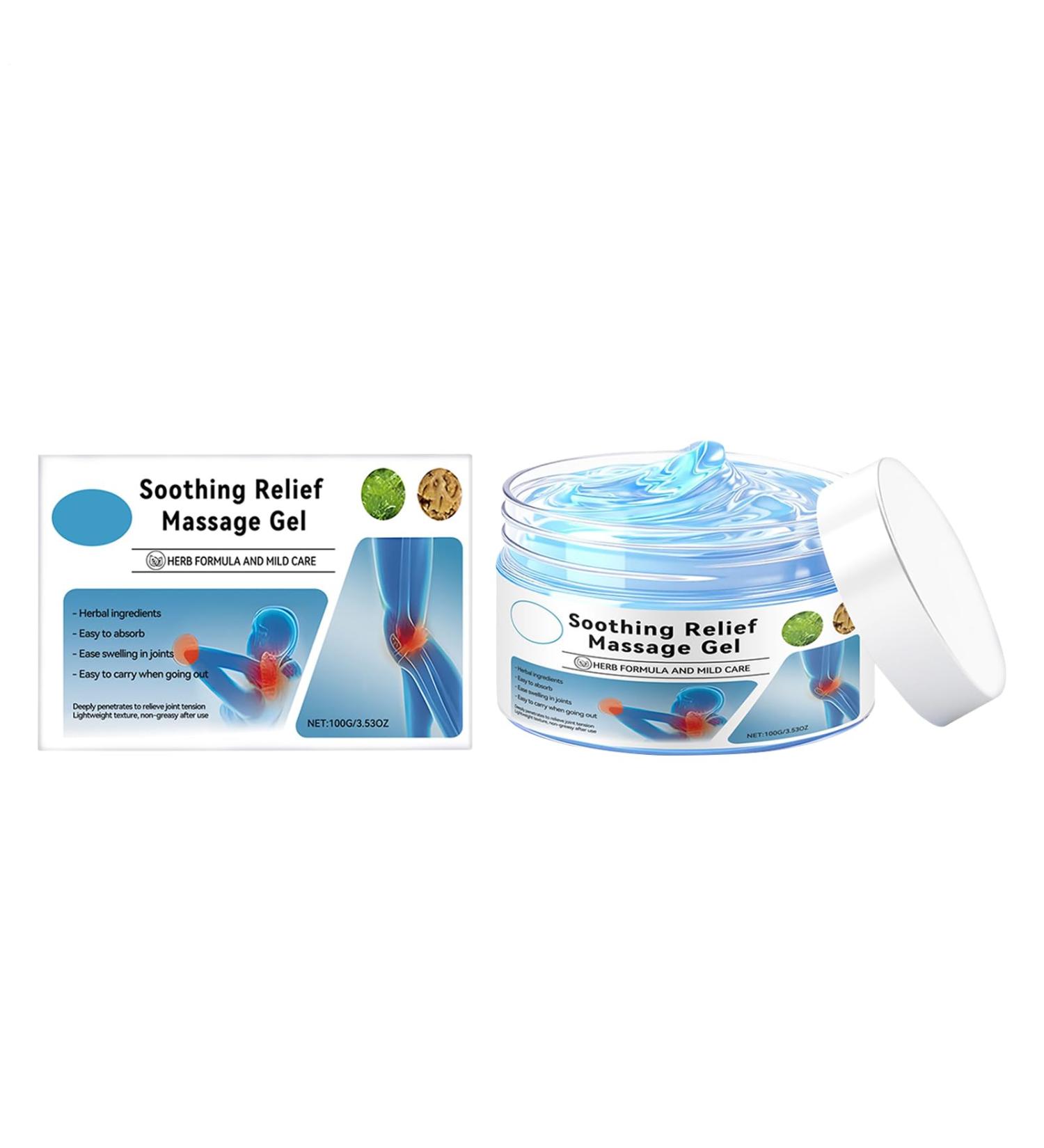 Cr me pour Genoux | Onguent L ger pour Genoux Cr me Apaisante 100G pour R cup ration Post-Entra nement paule Jambe Sport Dos Coude Nuque Cheville - Buy Online on GoSupps.com