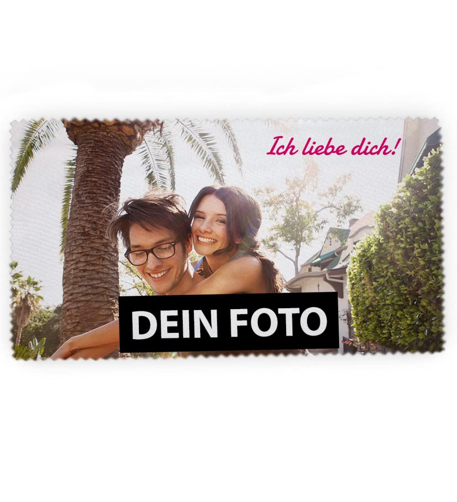 Personalized Microfiber Glasses Cleaning Cloth (10x15 cm) | Custom Photo Cleaning Cloth - Buy Online on GoSupps.com